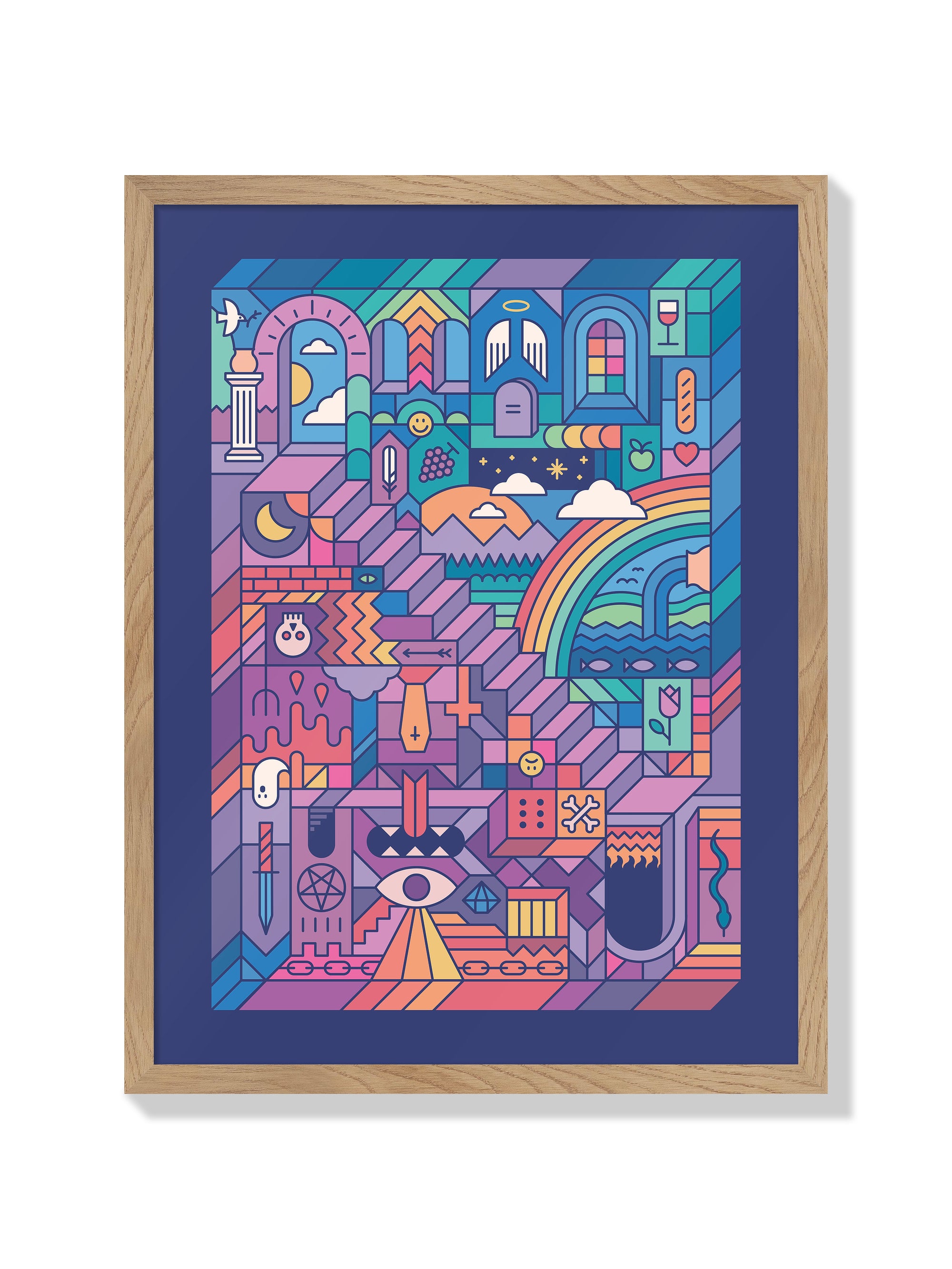 Watch Your Step - Rick Crane - Natural Frame |frame=Natural Frame|
