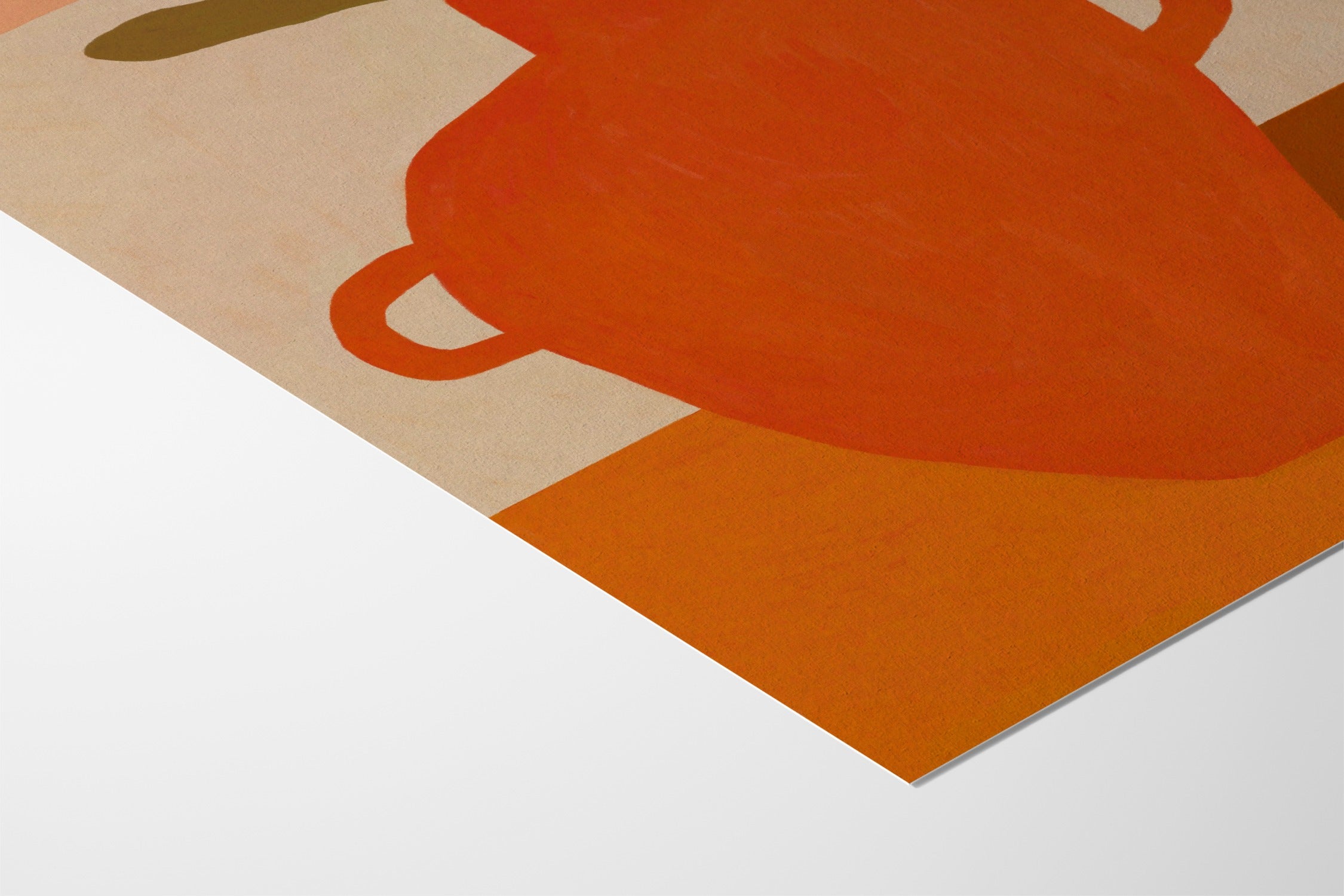 Orange Vase - Sophie Deller - Hahnemuhle German Etching 310gsm |type=paper|
