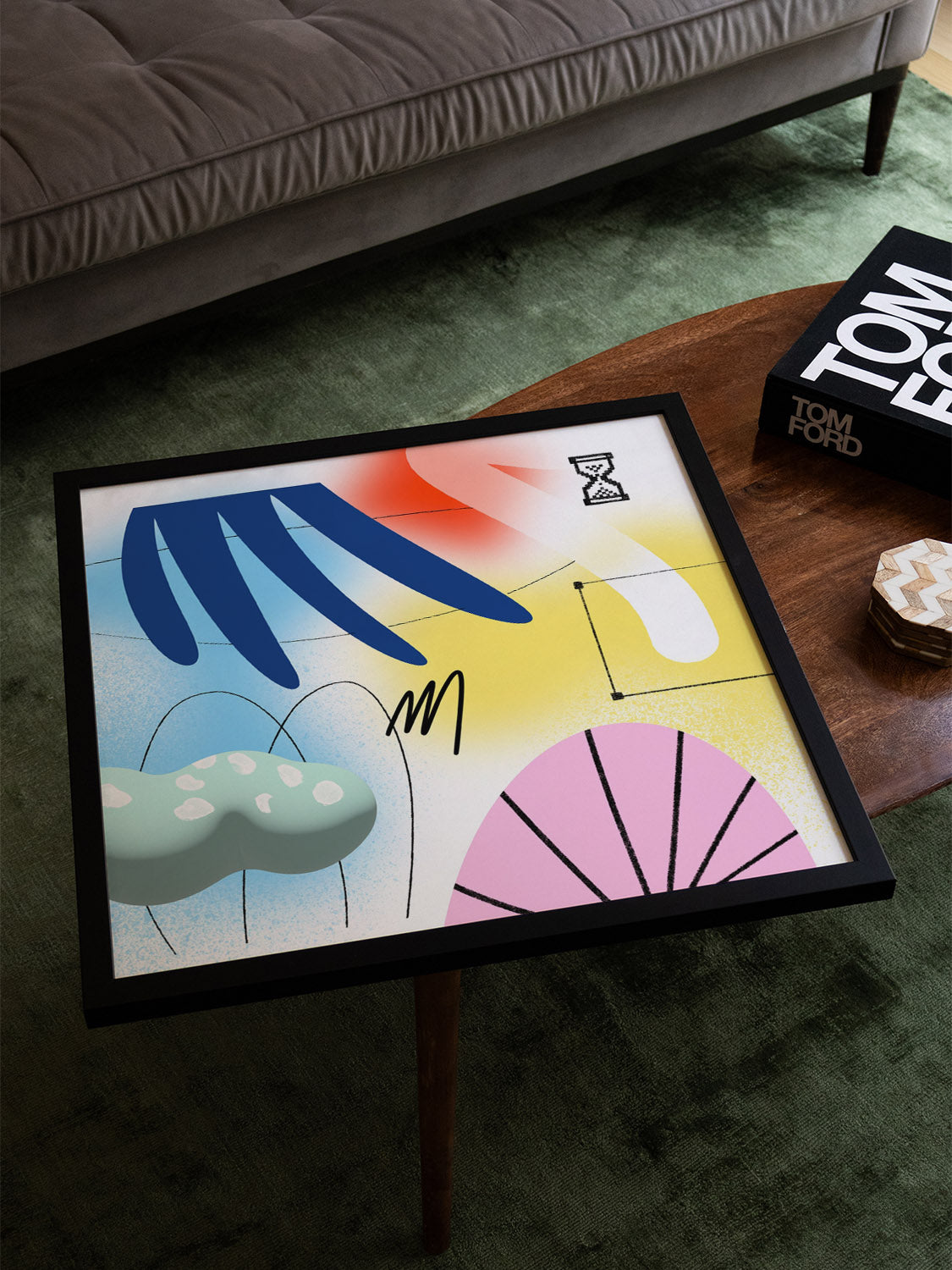 Floating Shapes - Sian Roper