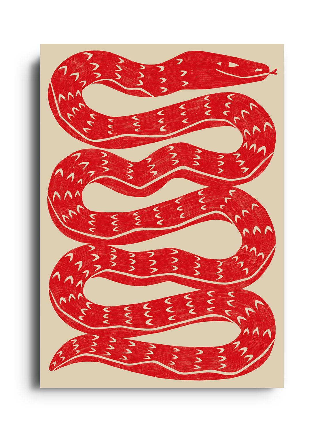 Snake - Red - Manne Jalilian