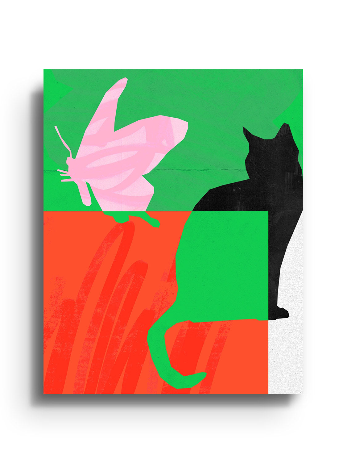 Cat and Butterfly - Sian Roper