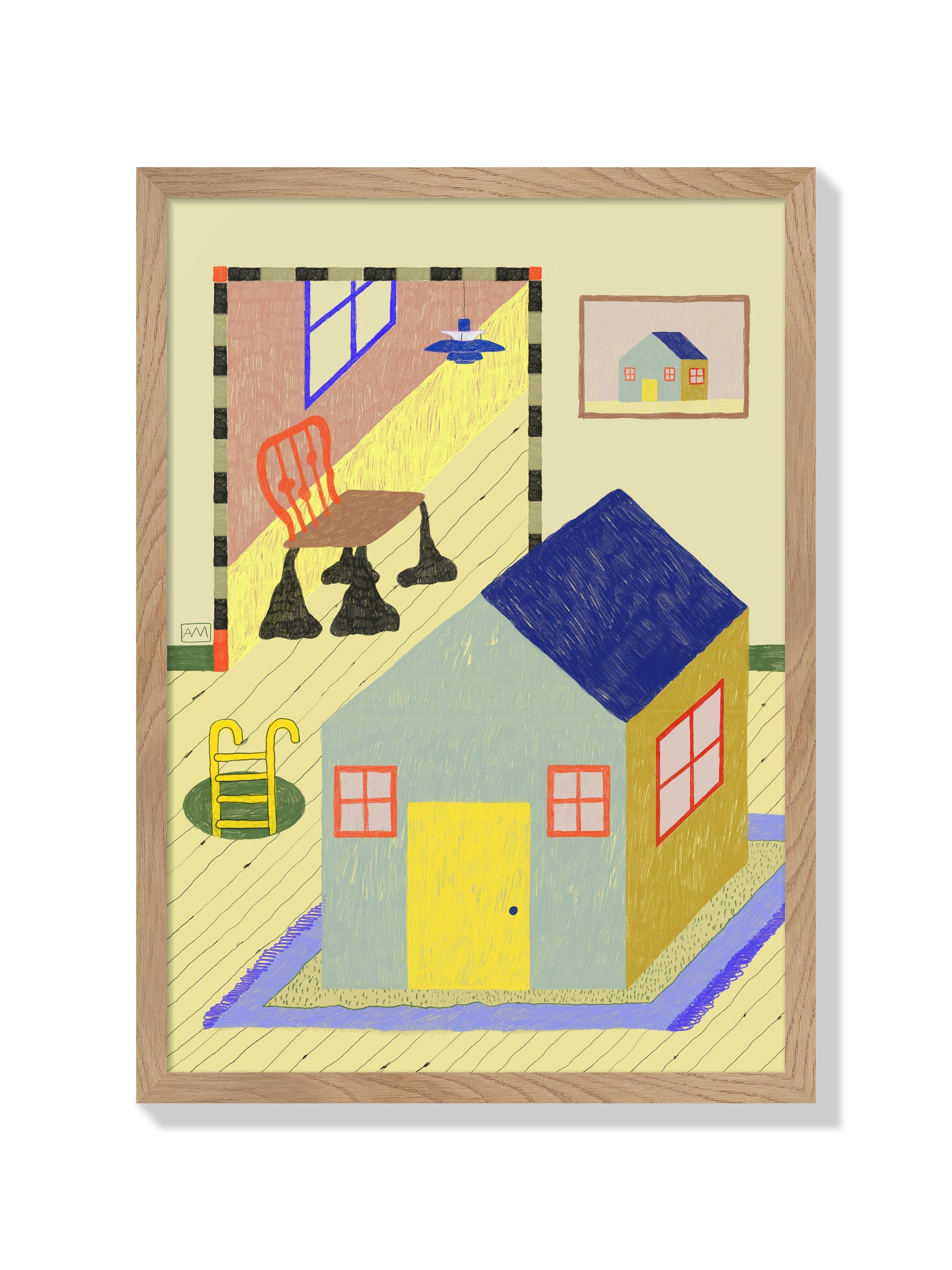 HOUSE IN A HOUSE - Agata Malinowska - Natural Frame |frame=Natural Frame|