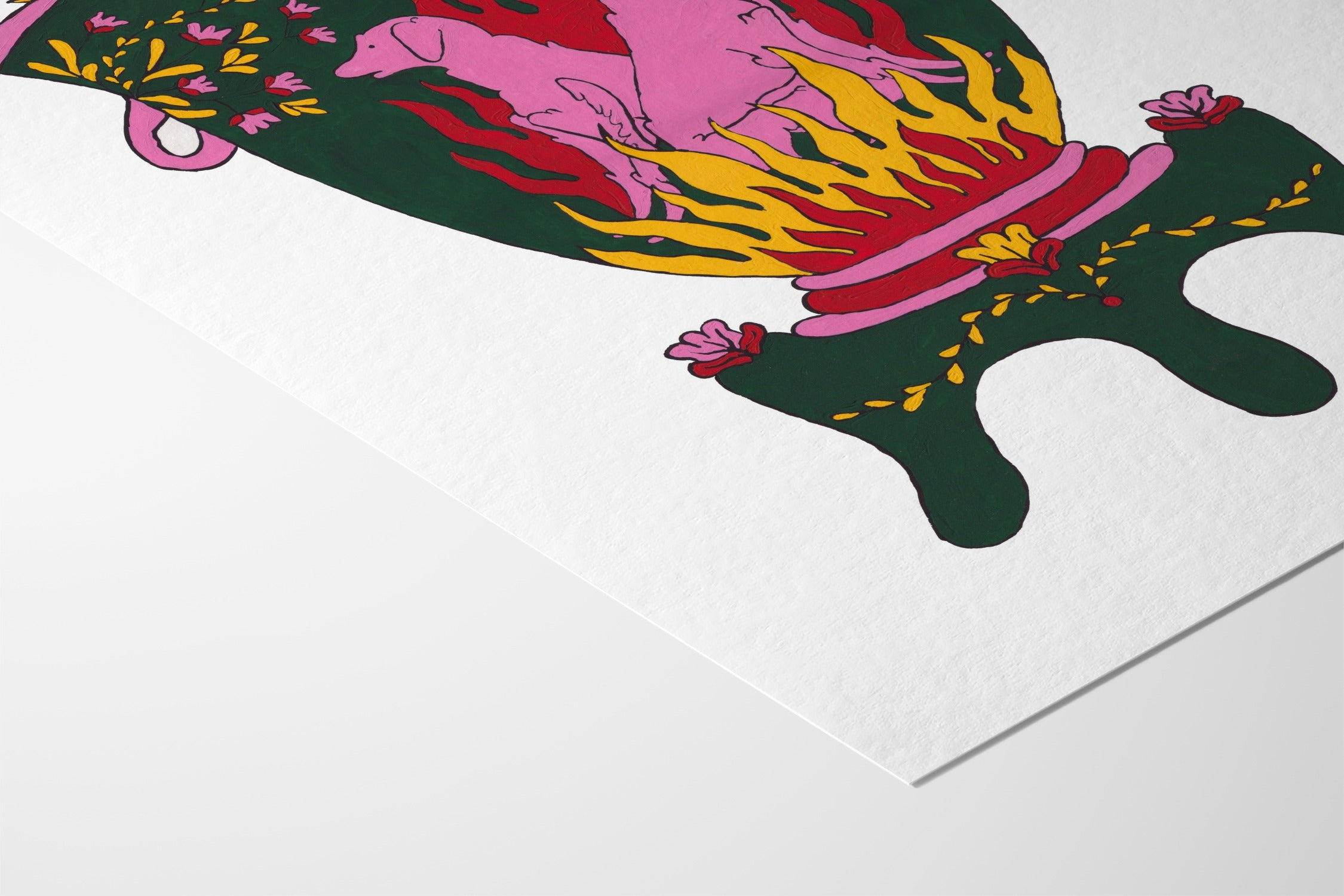 Guardians of the Flame - Maria Barrera - Fine Art Paper 200gsm |type=lifestyle|