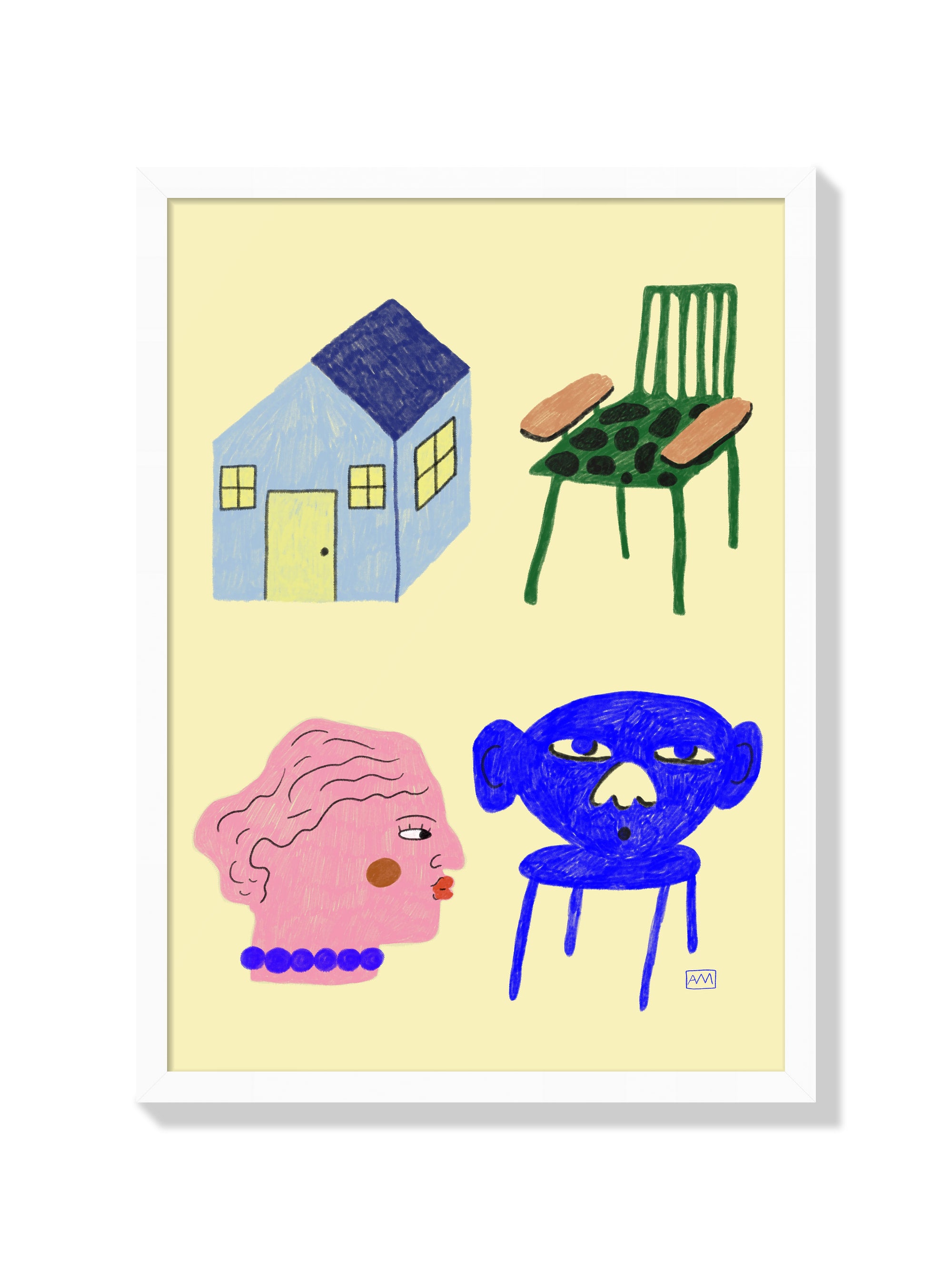 FOUR FRIENDS - projekt AM - White Frame |frame=White Frame|