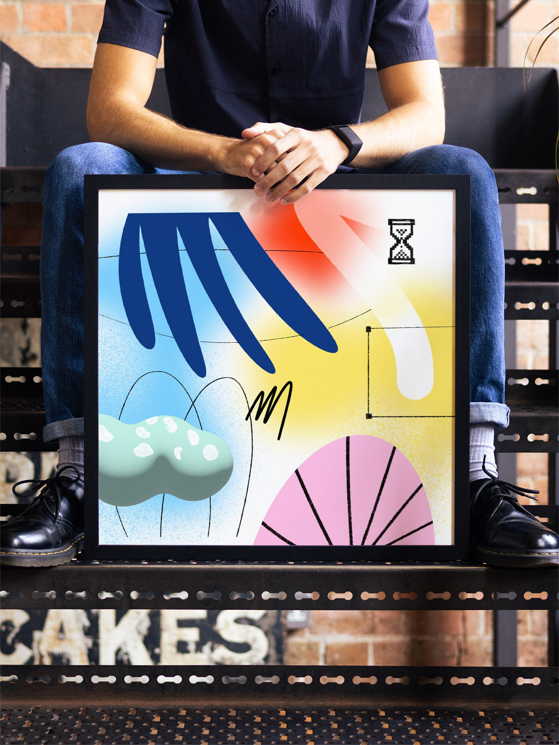 Floating Shapes - Sian Roper