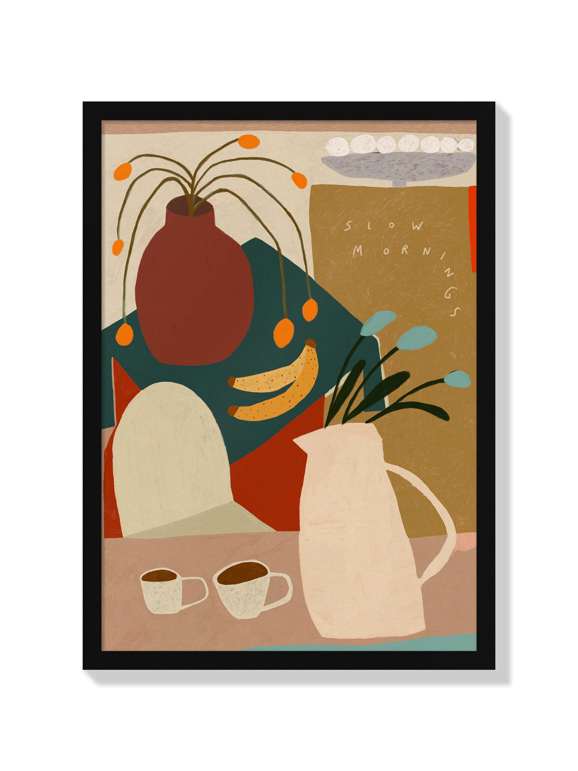 Slow Mornings - Sophie Deller - Black Frame |frame=Black Frame|