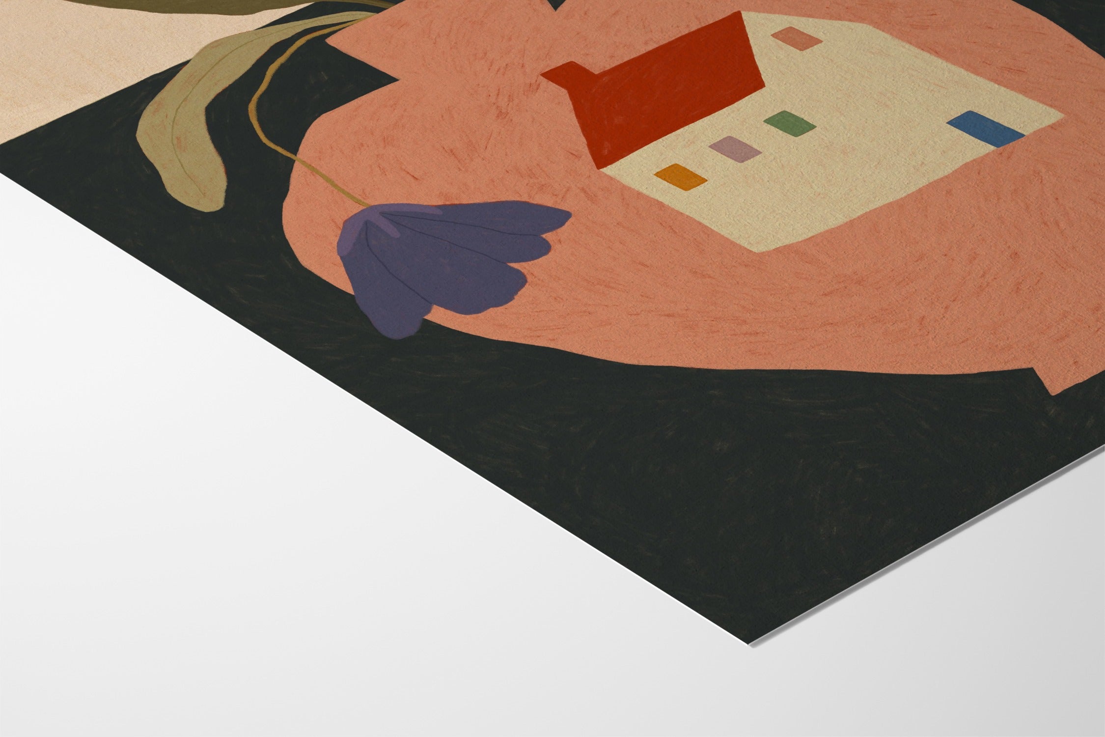 House On A Vase - Sophie Deller - Hahnemuhle German Etching 310gsm |type=paper|