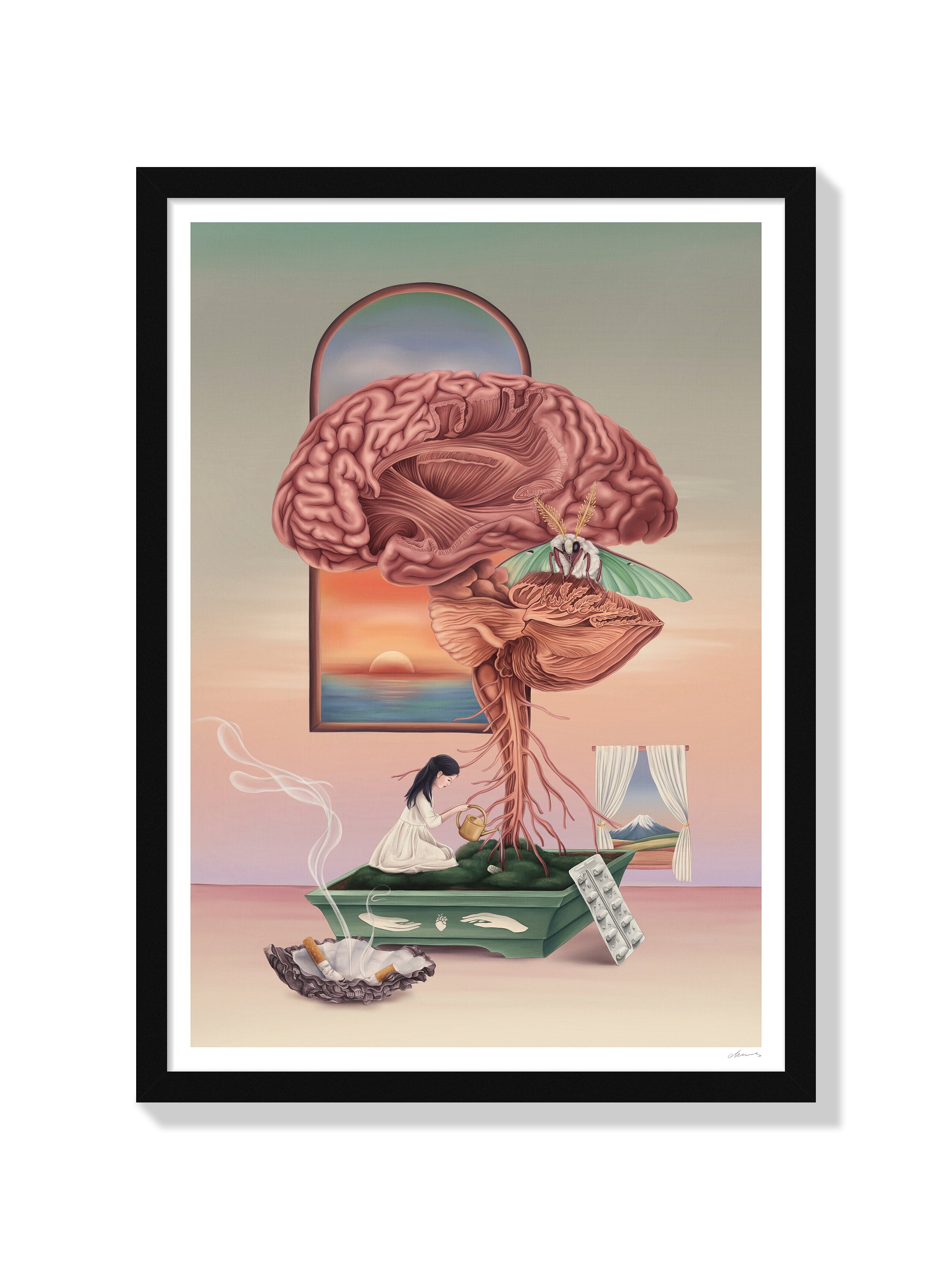 Little Growth Little Self Sabotage - Chloe Shao - Black Frame |frame=Black Frame|