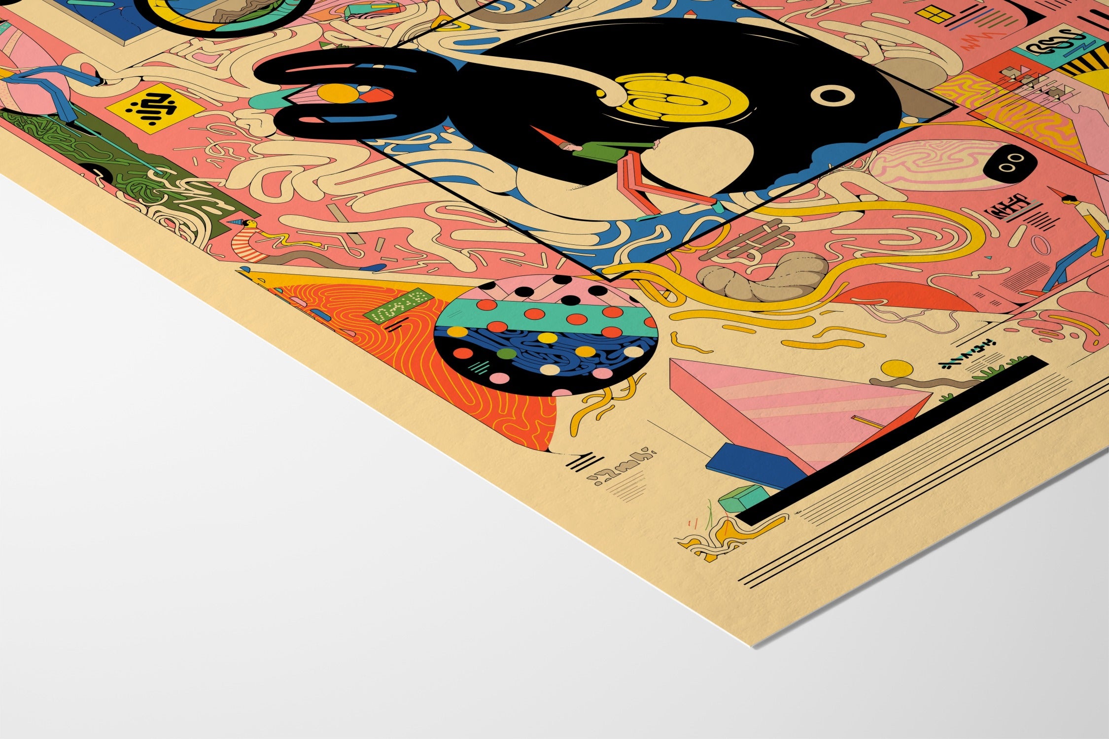 Black Fish - Ori Toor - Fine Art Paper 200gsm |type=paper|