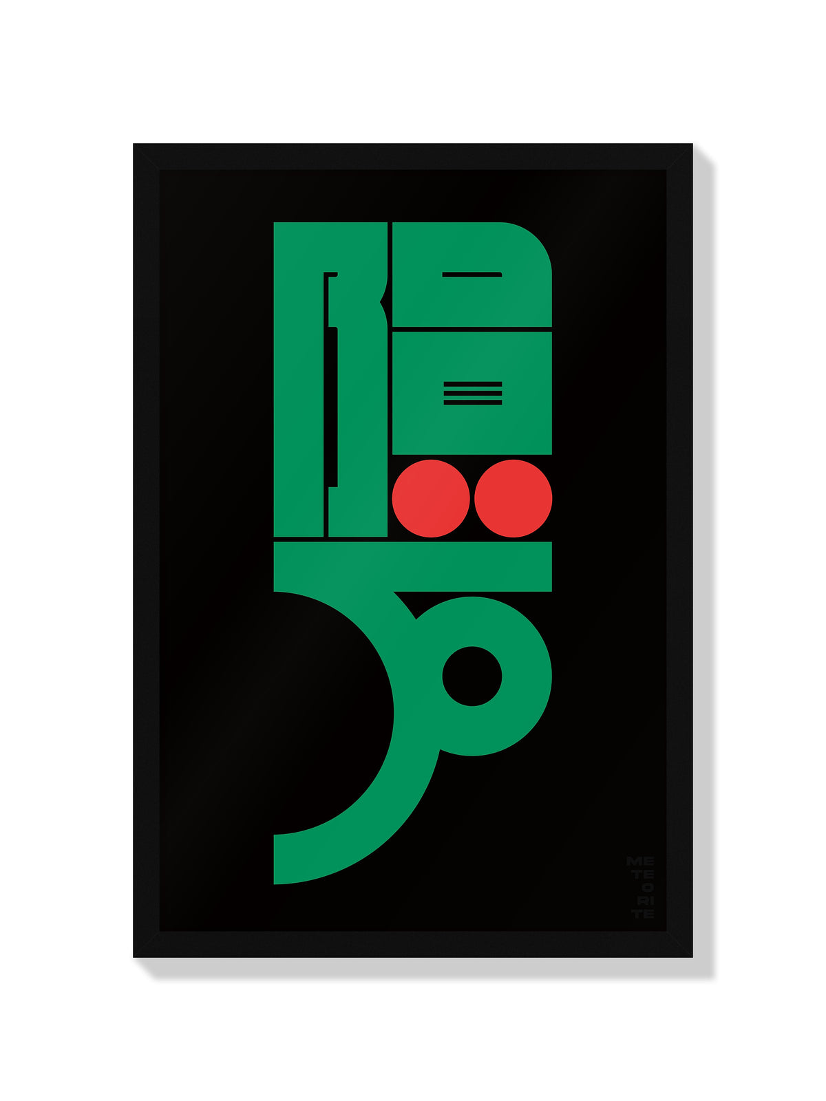 隕石#2 (Meteorite) - Kenichi Minami - Black Frame |frame=Black Frame|