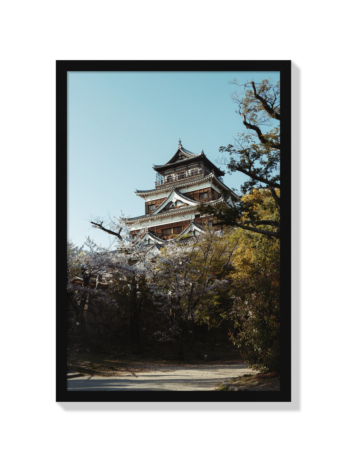 Hiroshima Castle - Jonny Gleason - Black Frame |frame=Black Frame|