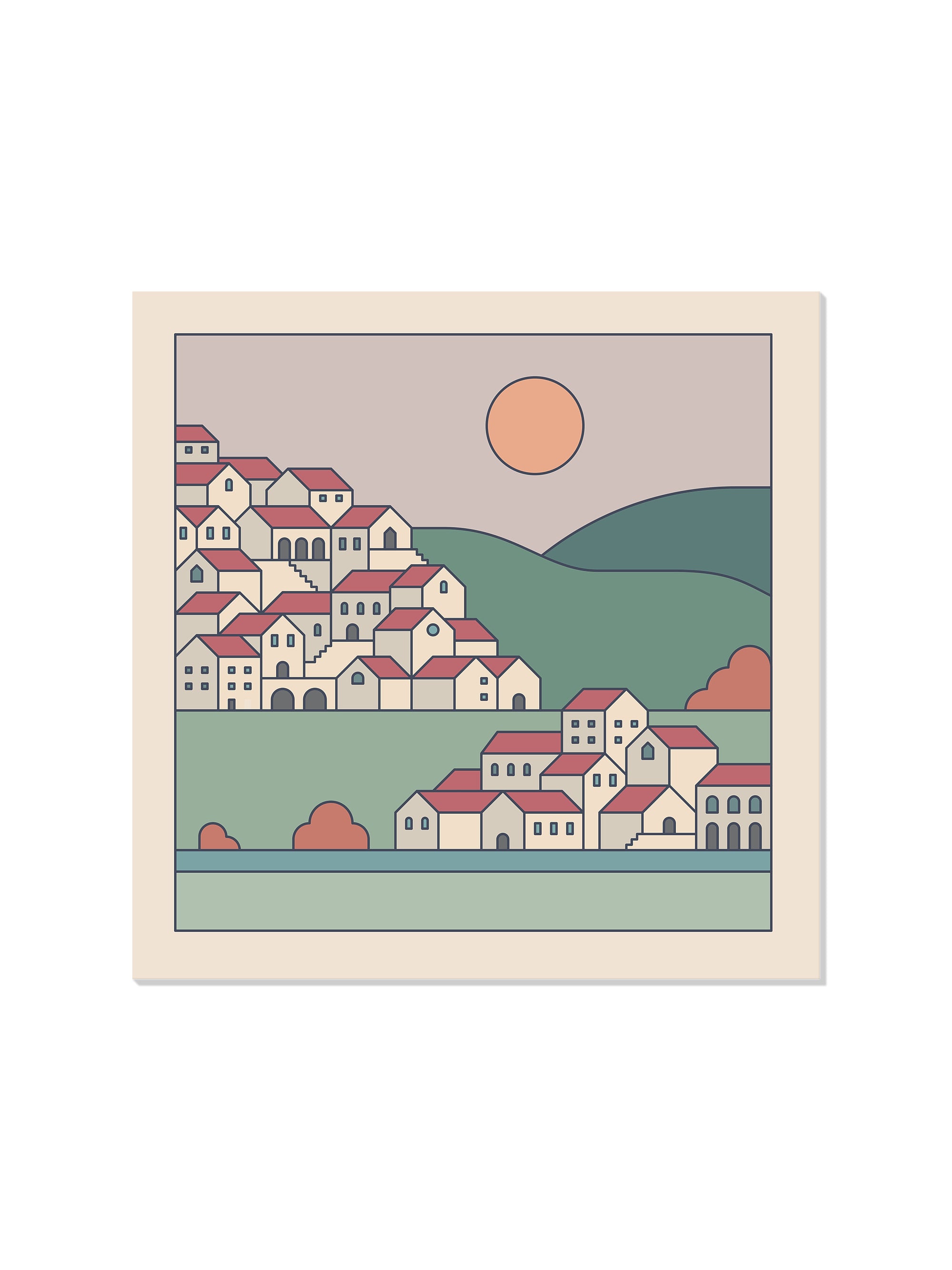 Settlements 01 - Rick Crane - Unframed |frame=Unframed|