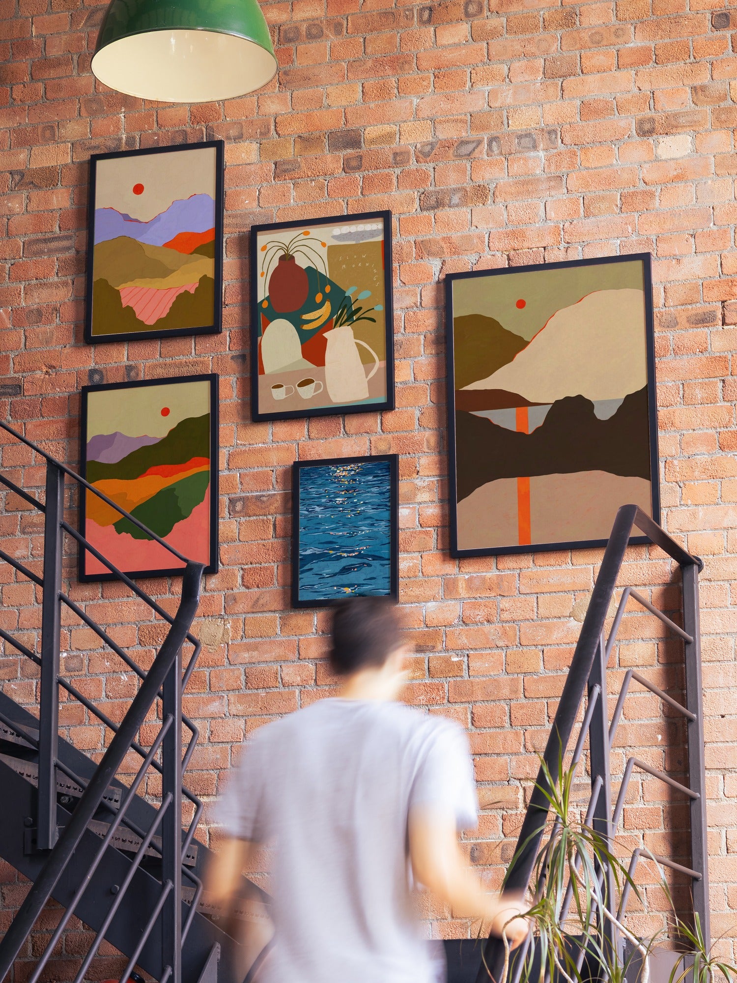 Slow Mornings - Sophie Deller - A_GWBlack_300626 |type=gallerywall|