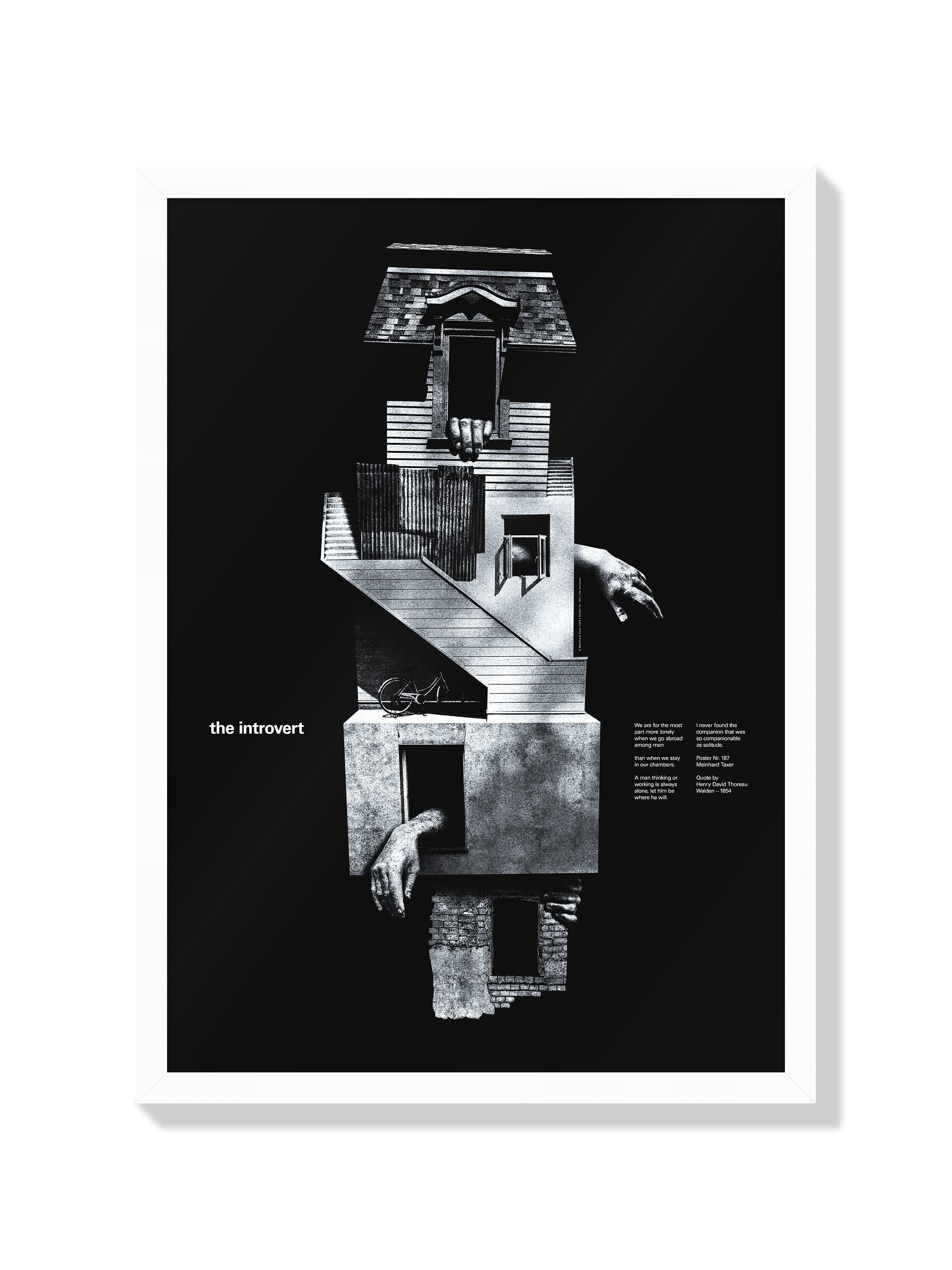 The Introvert - Meinhard Taxer - White Frame |frame=White Frame|