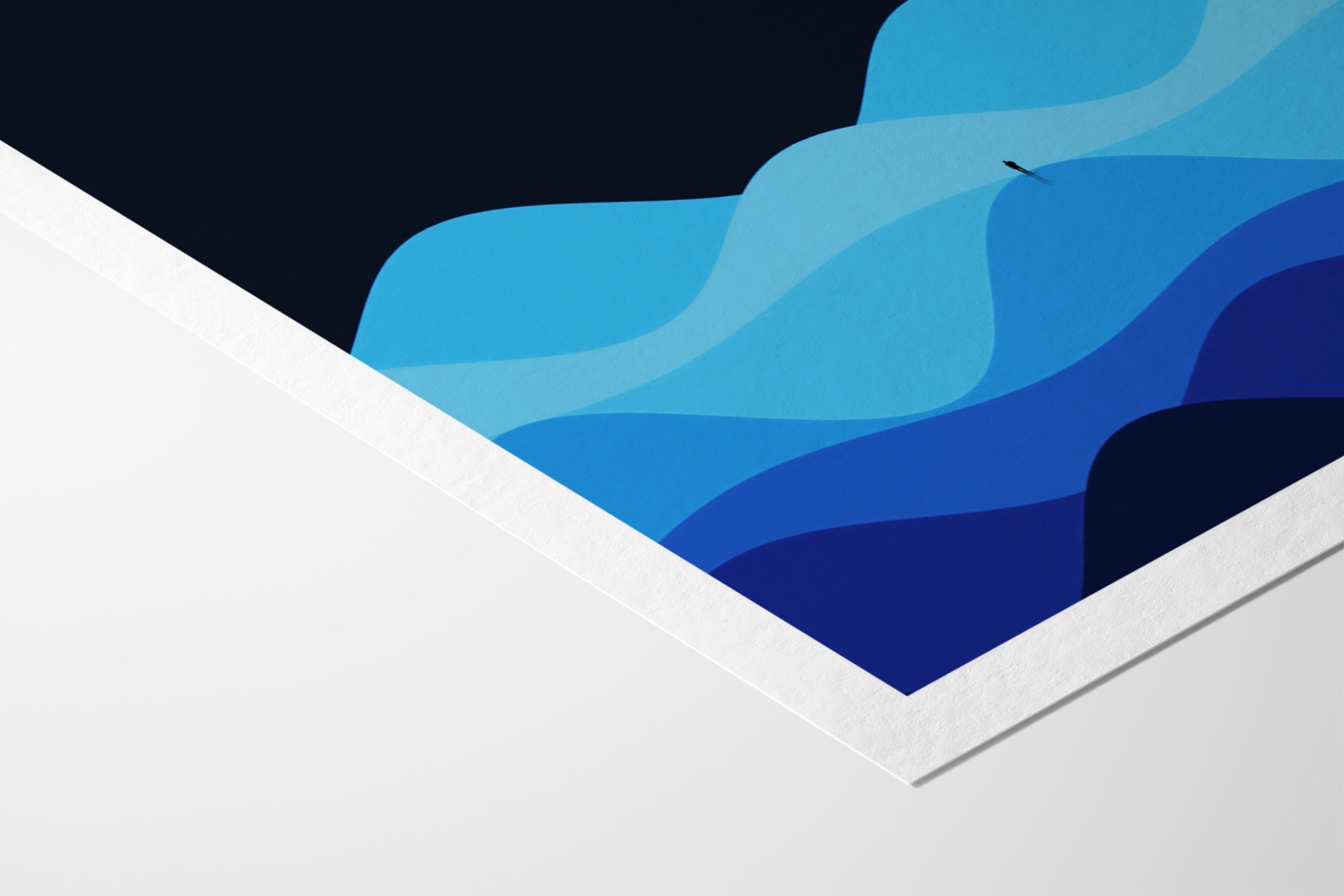 Arrangements In Blue - Michael Strevens - Fine Art Paper 200gsm |frame=Fine Art Paper 200gsm|