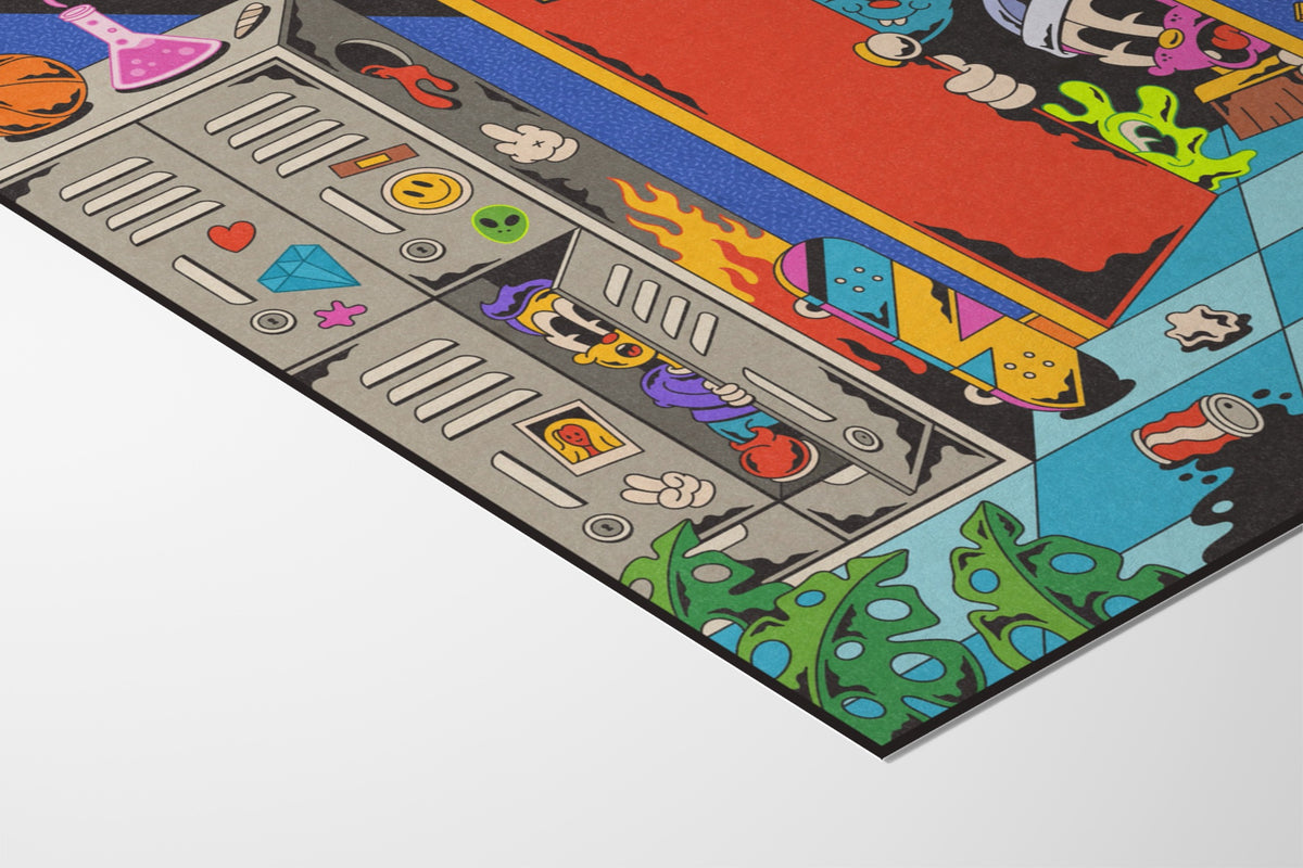 Back to School - uyo66 - Fine Art Paper 200gsm |frame=Fine Art Paper 200gsm|