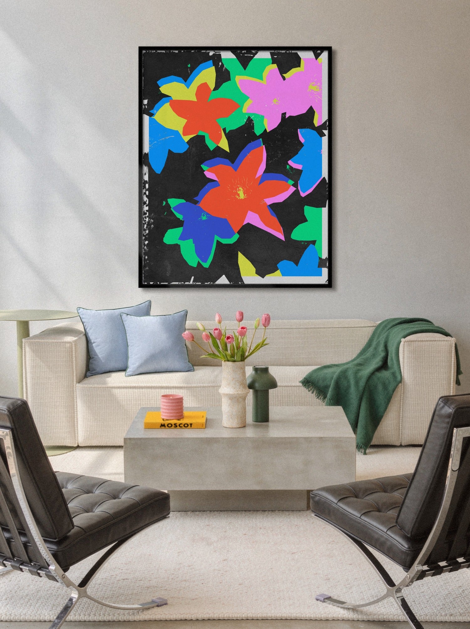 Big Flowers - Sian Roper - 4:5_P_Black_160726 [Style = 4:5_P_Black_160726] |frame=4:5_P_Black_160726| |type=lifestyle|