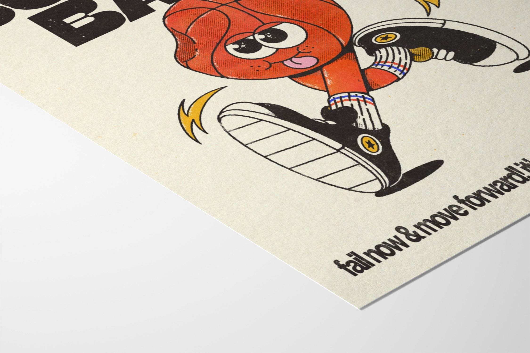 Bounce Back - Off White - My Sunbeam - Fine Art Paper 200gsm |frame=Fine Art Paper 200gsm|