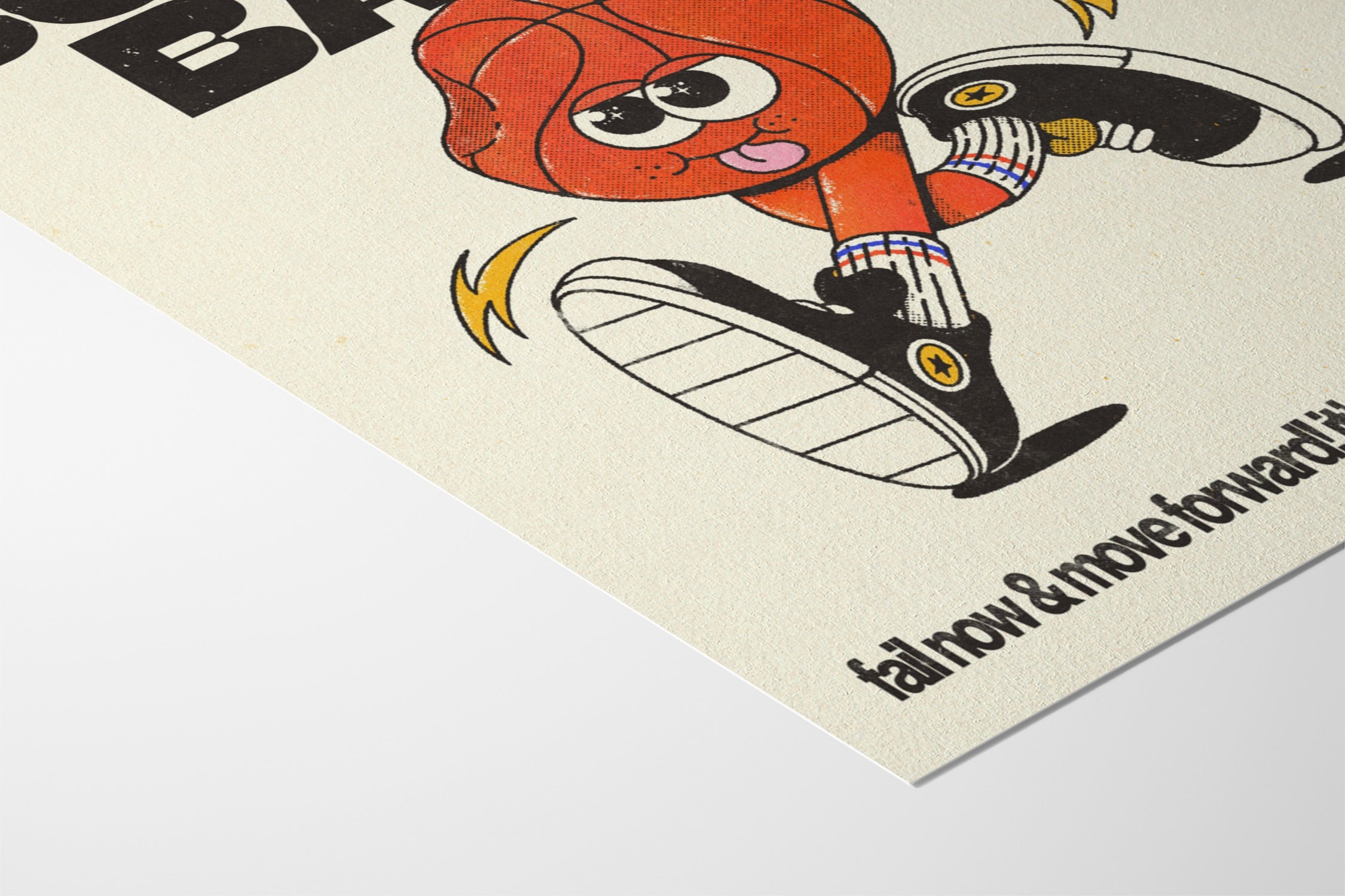 Bounce Back - Off White - My Sunbeam - Hahnemuhle German Etching 310gsm |frame=Hahnemuhle German Etching 310gsm|