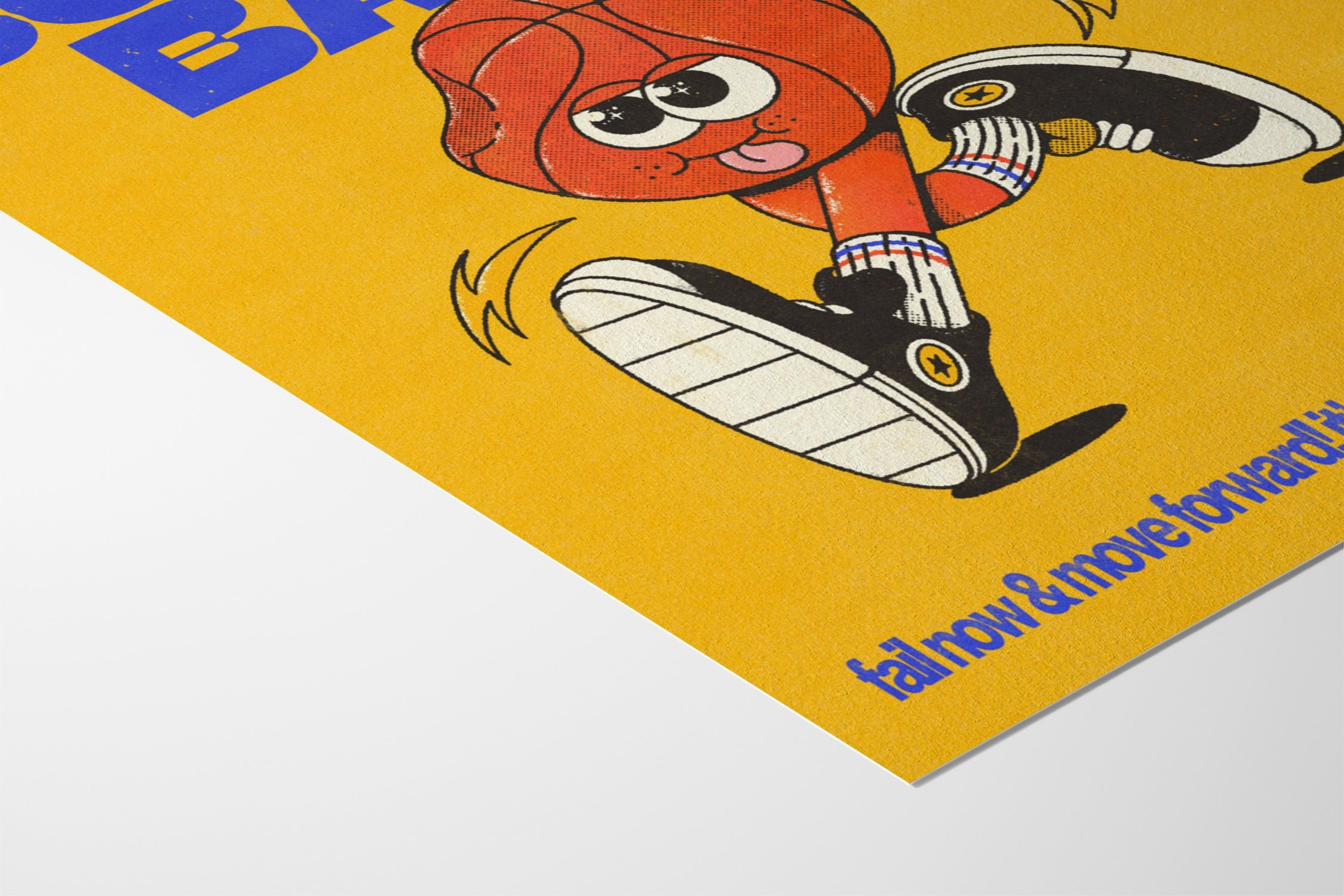 Bounce Back - Yellow - My Sunbeam - Hahnemuhle German Etching 310gsm |frame=Hahnemuhle German Etching 310gsm|
