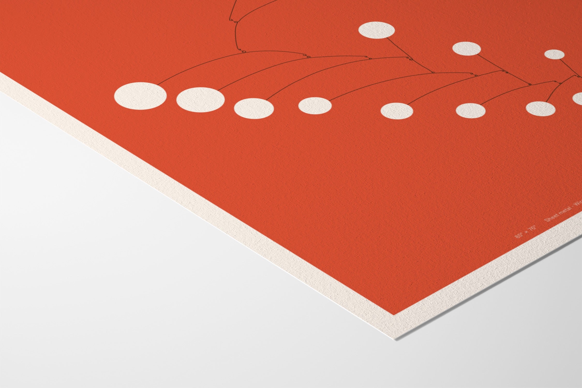 Calder - White Cascade, 1973 - Florent Bodart - Hahnemuhle German Etching 310gsm |frame=Hahnemuhle German Etching 310gsm|