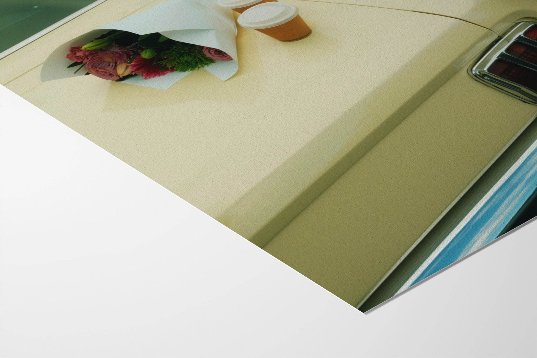 Cars and Coffee - Gelstang - Hahnemuhle German Etching 310gsm |frame=Hahnemuhle German Etching 310gsm|