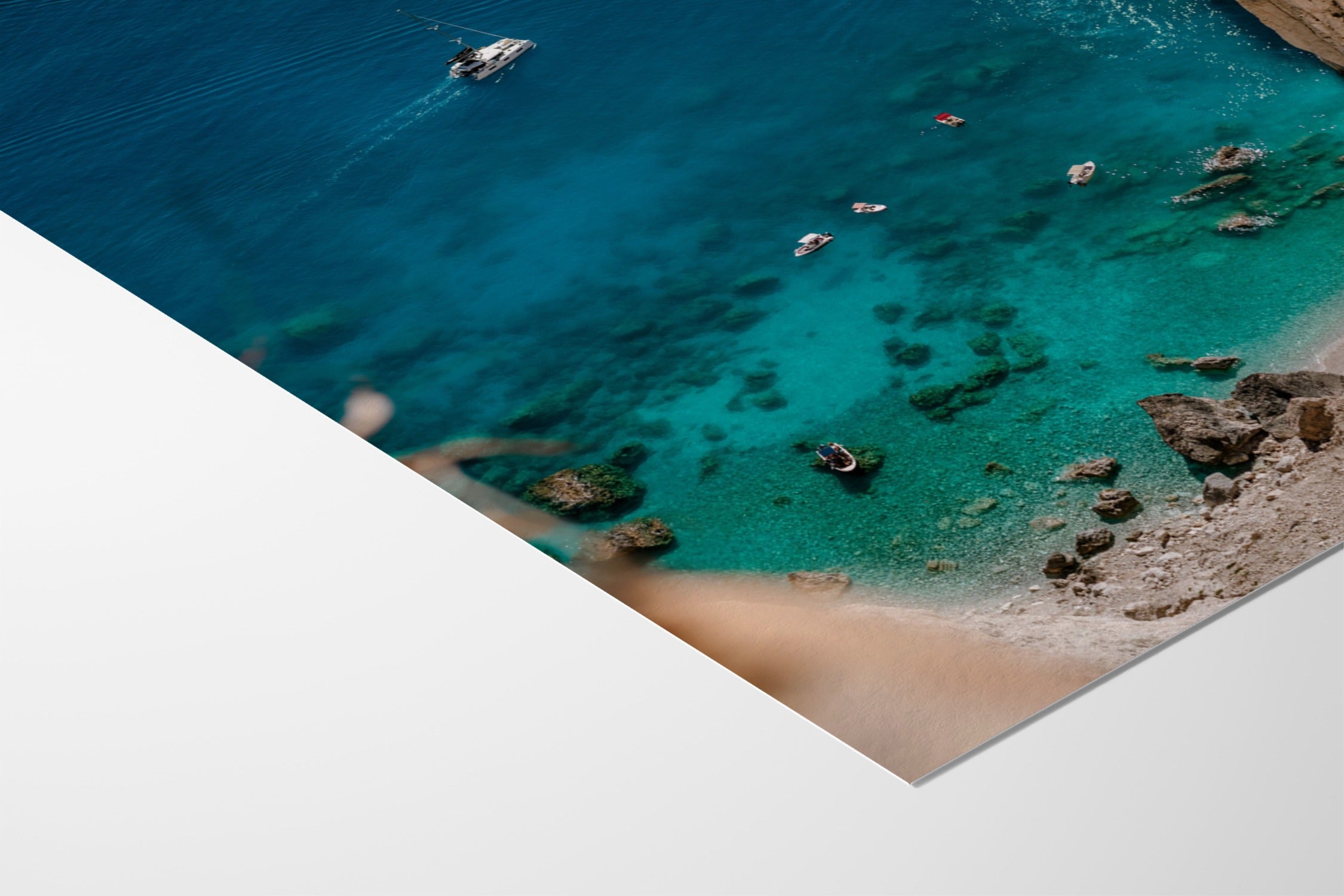 Clear Blue Sea - Cordula Schaefer - Fine Art Paper 200gsm |frame=Fine Art Paper 200gsm|