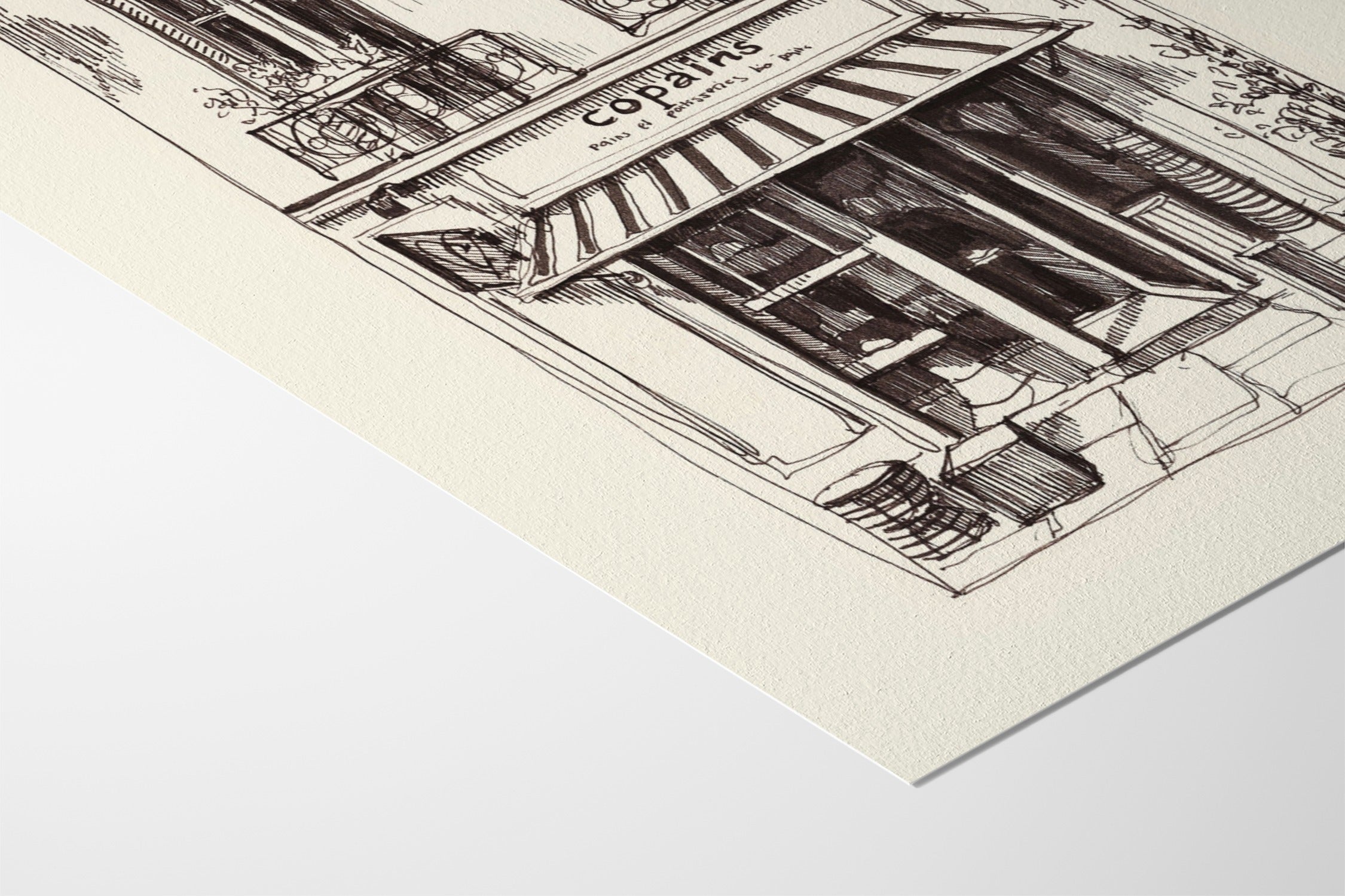 Copains - Emma Louise - Hahnemuhle German Etching 310gsm |frame=Hahnemuhle German Etching 310gsm|