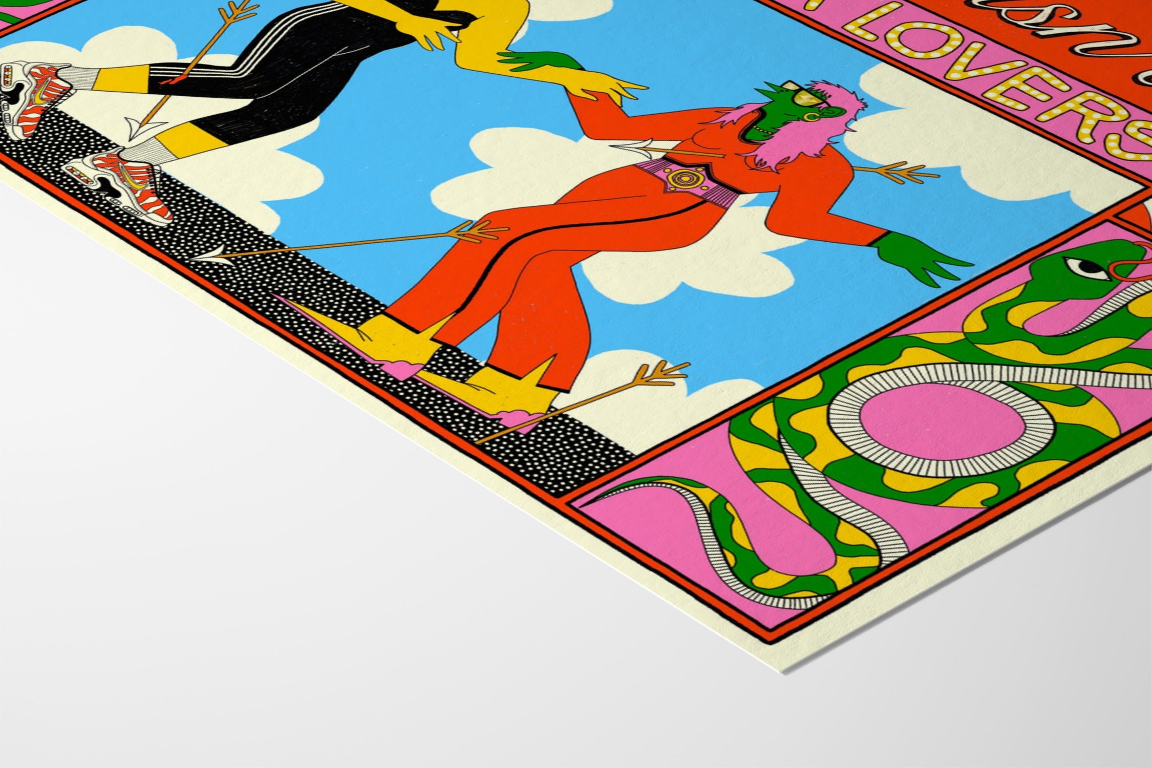 Cupidon Isn't Only For Lovers - Petrouchkaka - Fine Art Paper 200gsm |frame=Fine Art Paper 200gsm|