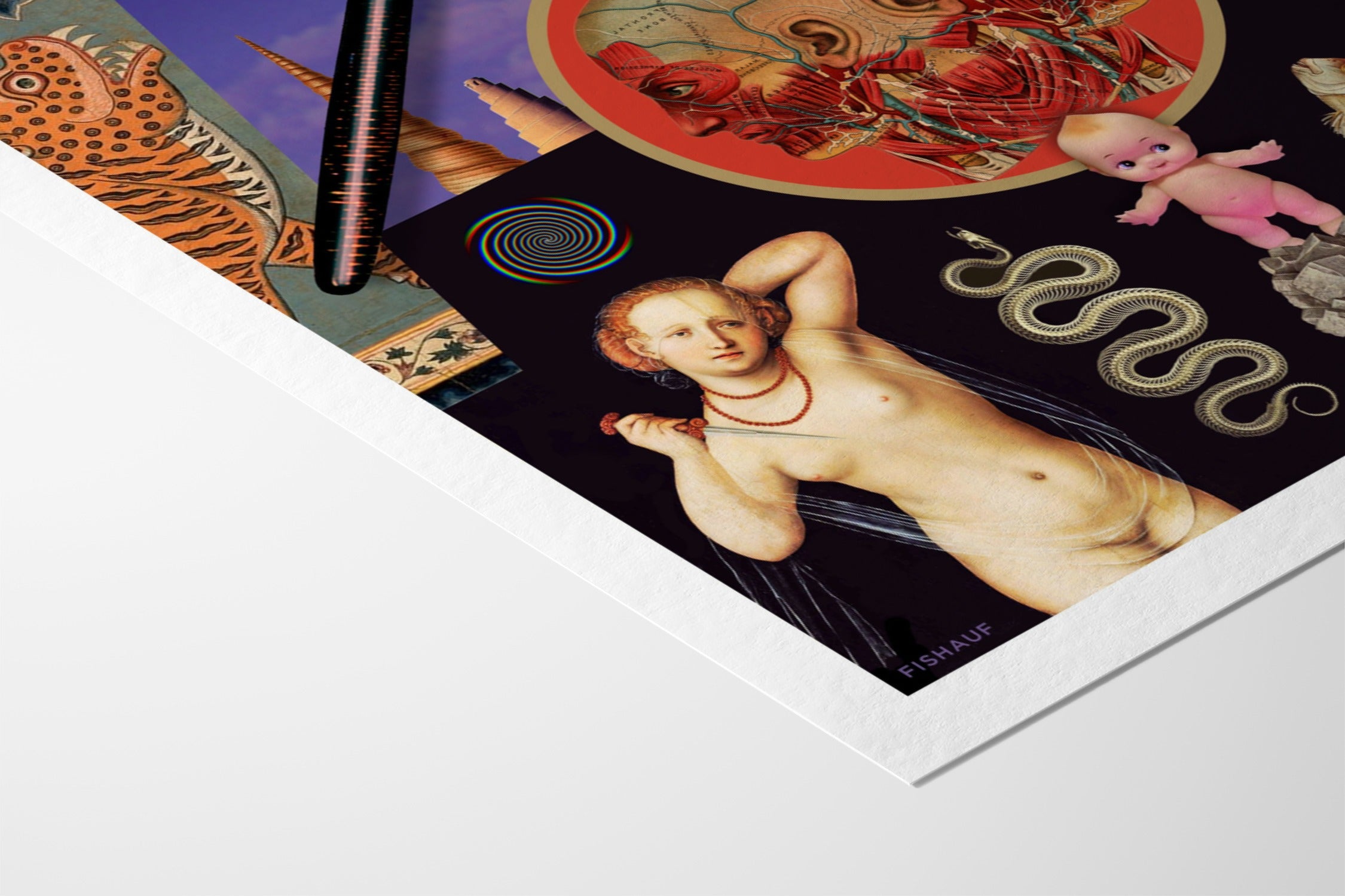 DAGGER - Louis Fishauf - Fine Art Paper 200gsm |frame=Fine Art Paper 200gsm|