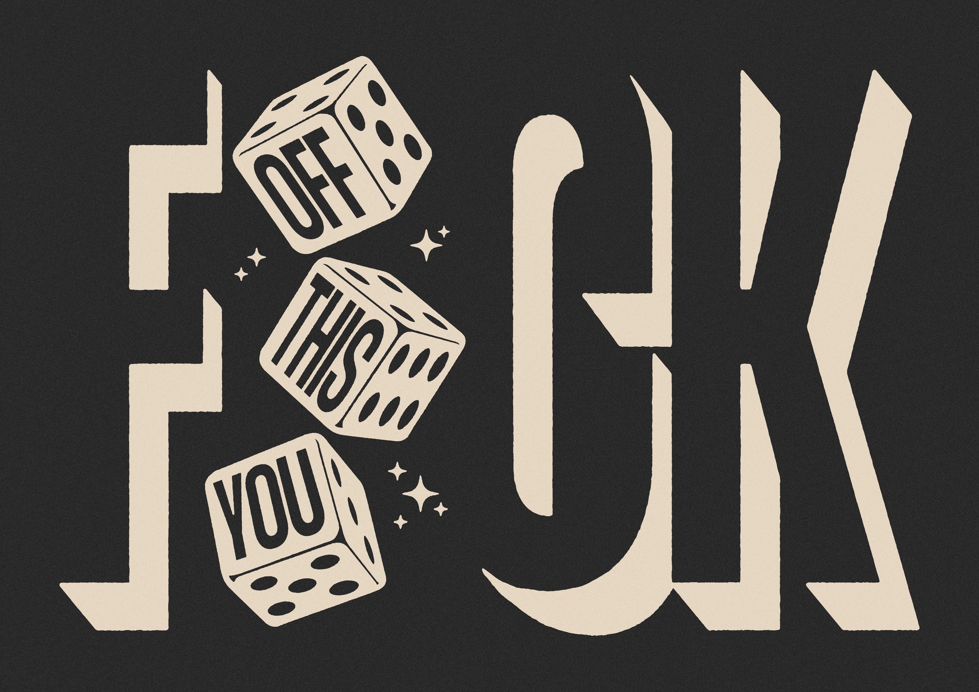 FCK - Charcoal - whatsalexdrawn