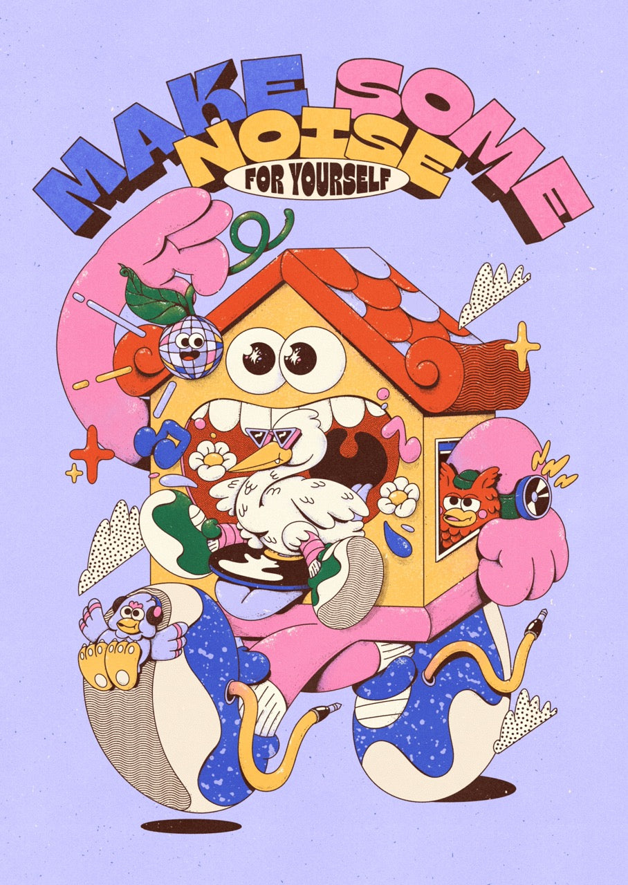 Make Some Noise - Purple - My Sunbeam