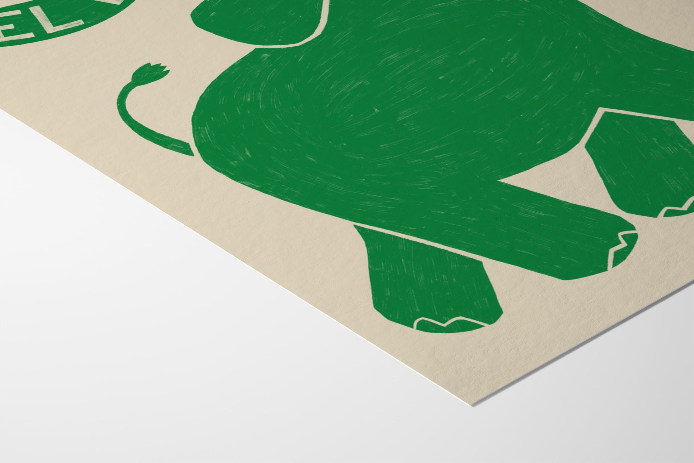 El Elefante - Manne Jalilian - Fine Art Paper 200gsm |frame=Fine Art Paper 200gsm|