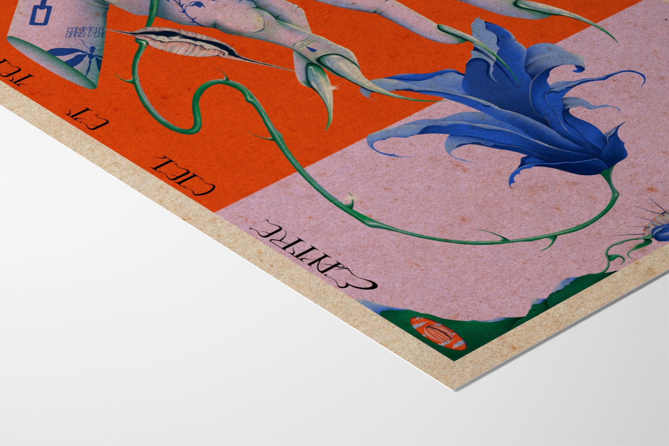 Entre Ciel et Terre - Monna Graph - Fine Art Paper 200gsm |frame=Fine Art Paper 200gsm|
