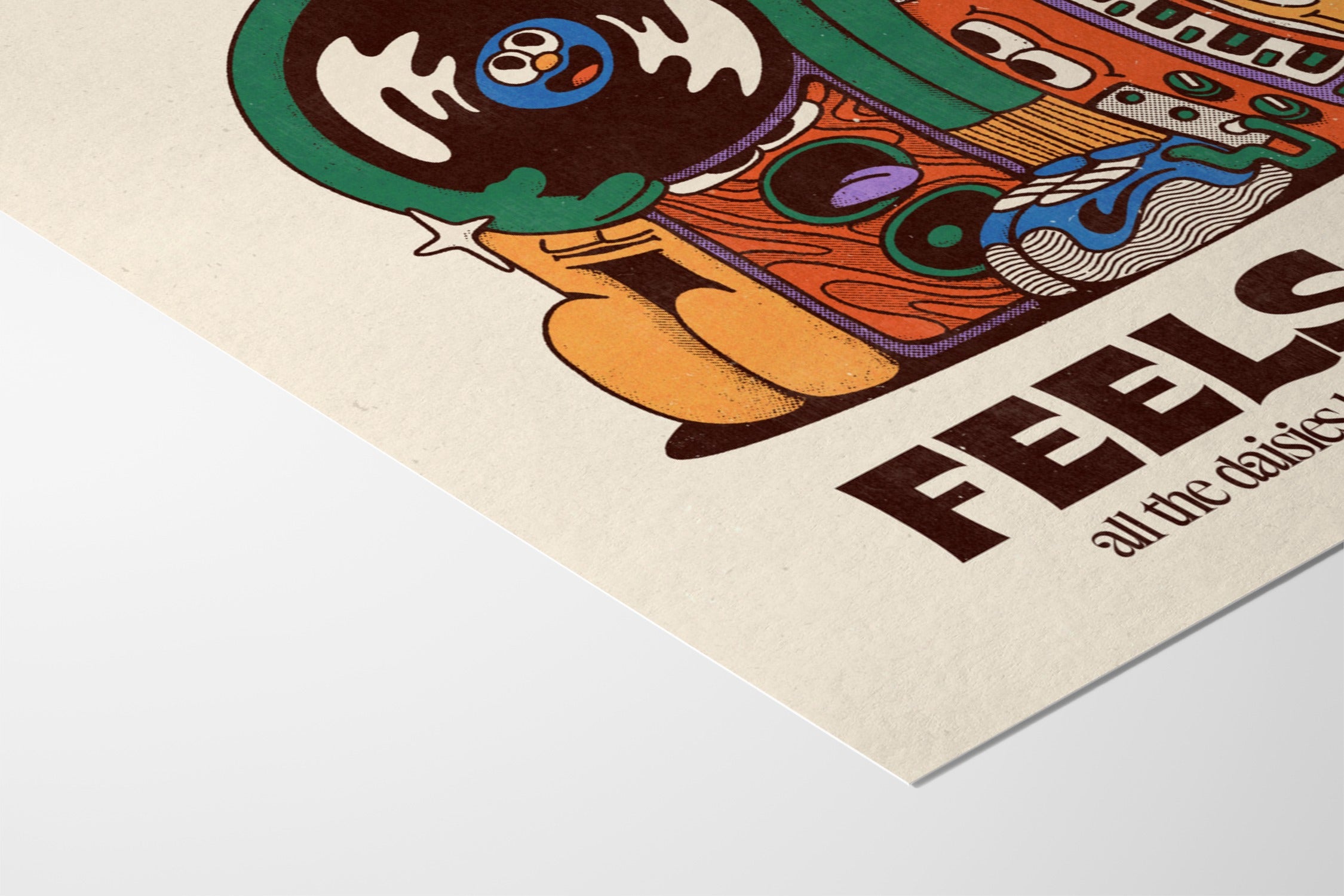 Feels Good- All The Daises Bloom - My Sunbeam - Fine Art Paper 200gsm |frame=Fine Art Paper 200gsm|