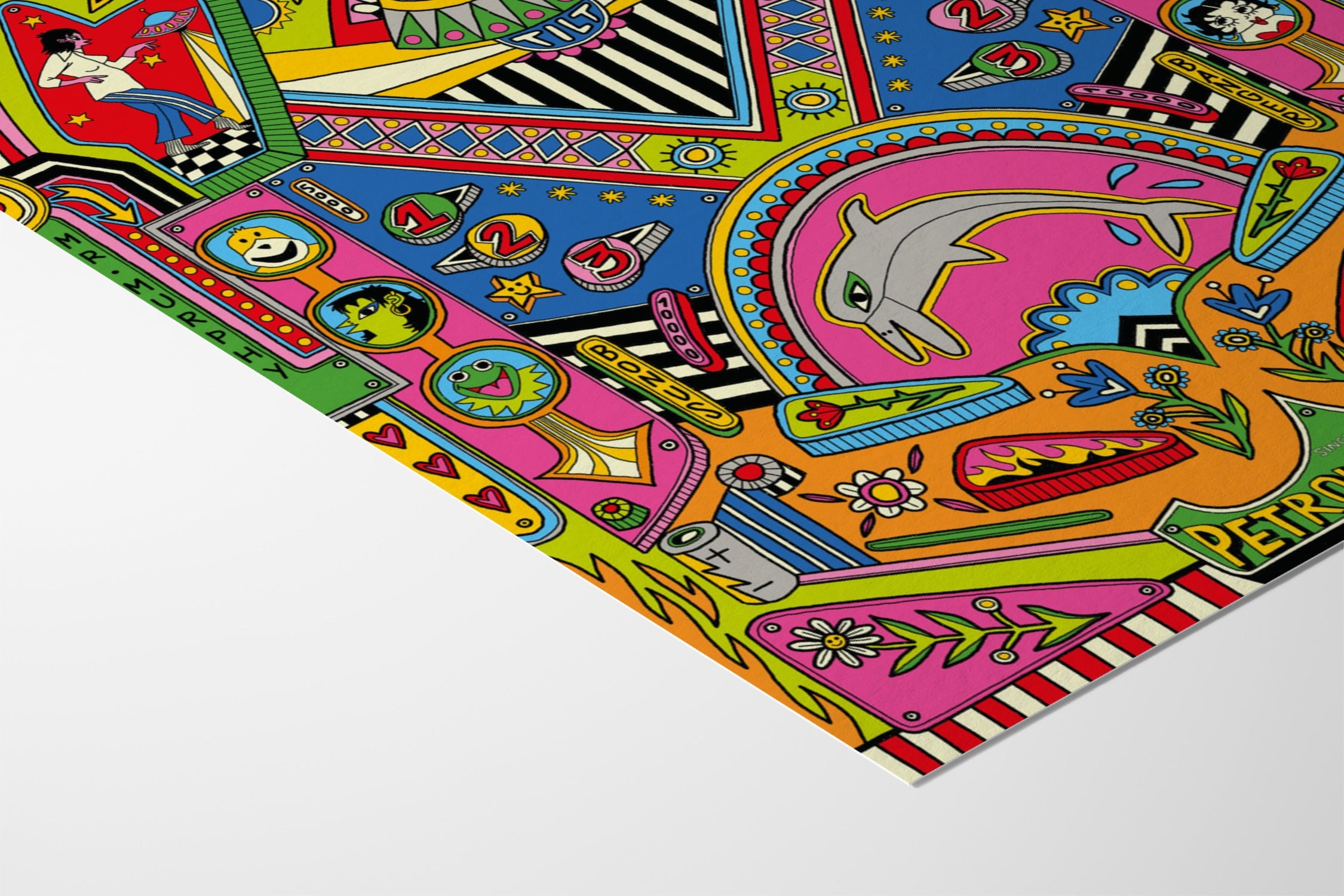 Flipper - Petrouchkaka - Fine Art Paper 200gsm |frame=Fine Art Paper 200gsm|