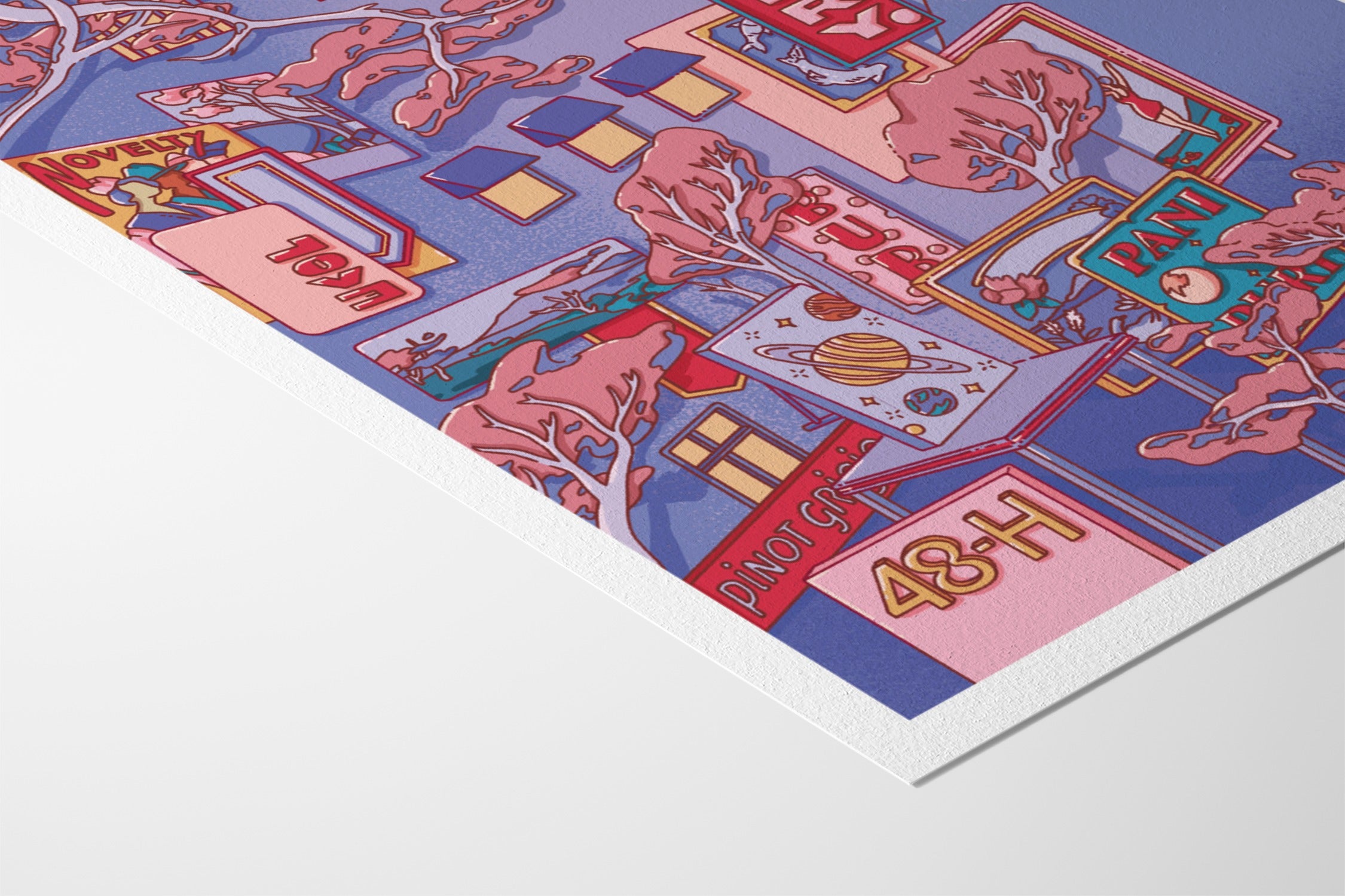 Forest of Consumables I - Laurenleely - Hahnemuhle German Etching 310gsm |frame=Hahnemuhle German Etching 310gsm|