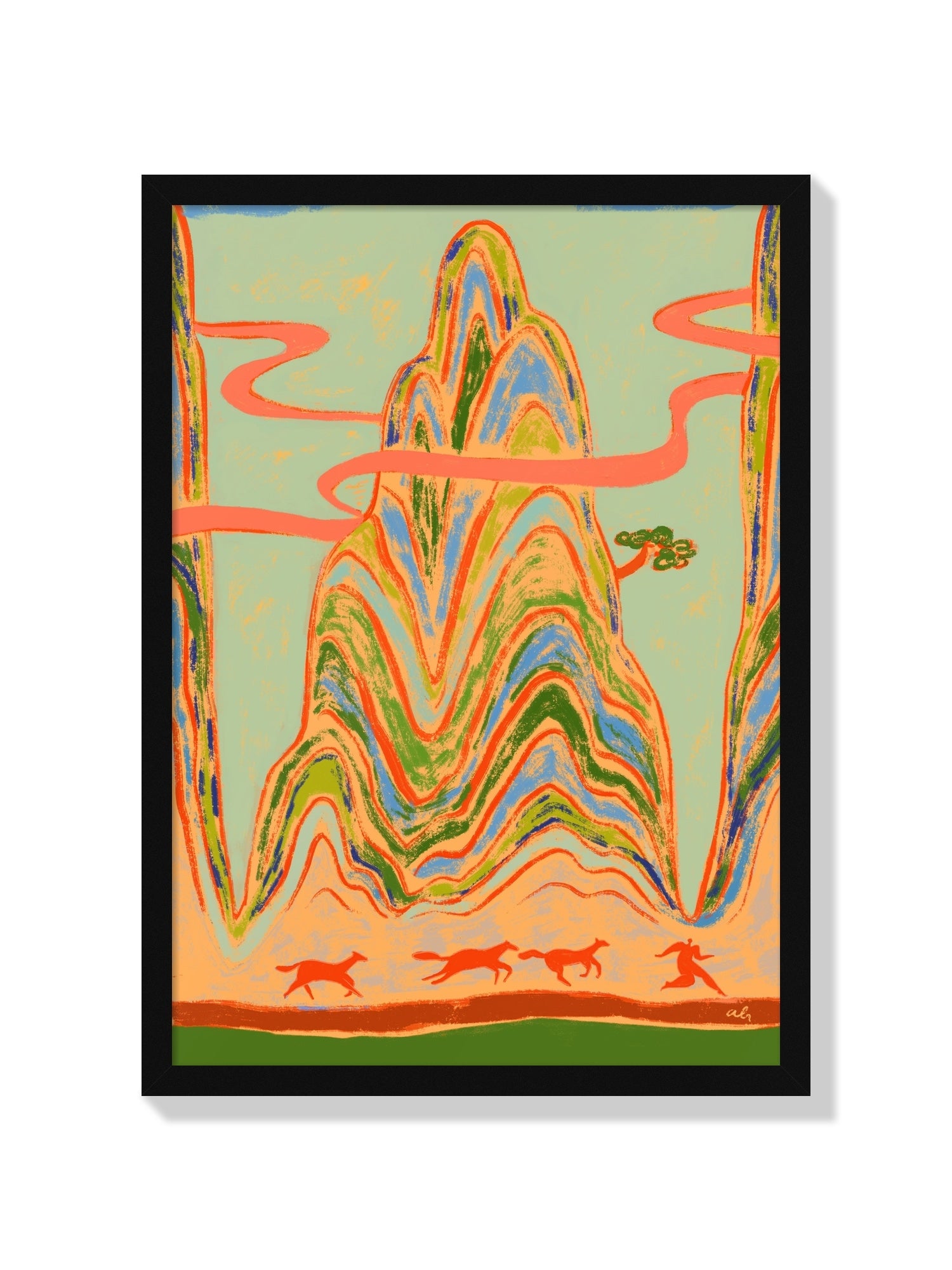 Full Gallop - Arty Guava - Black Frame |frame=Black Frame|