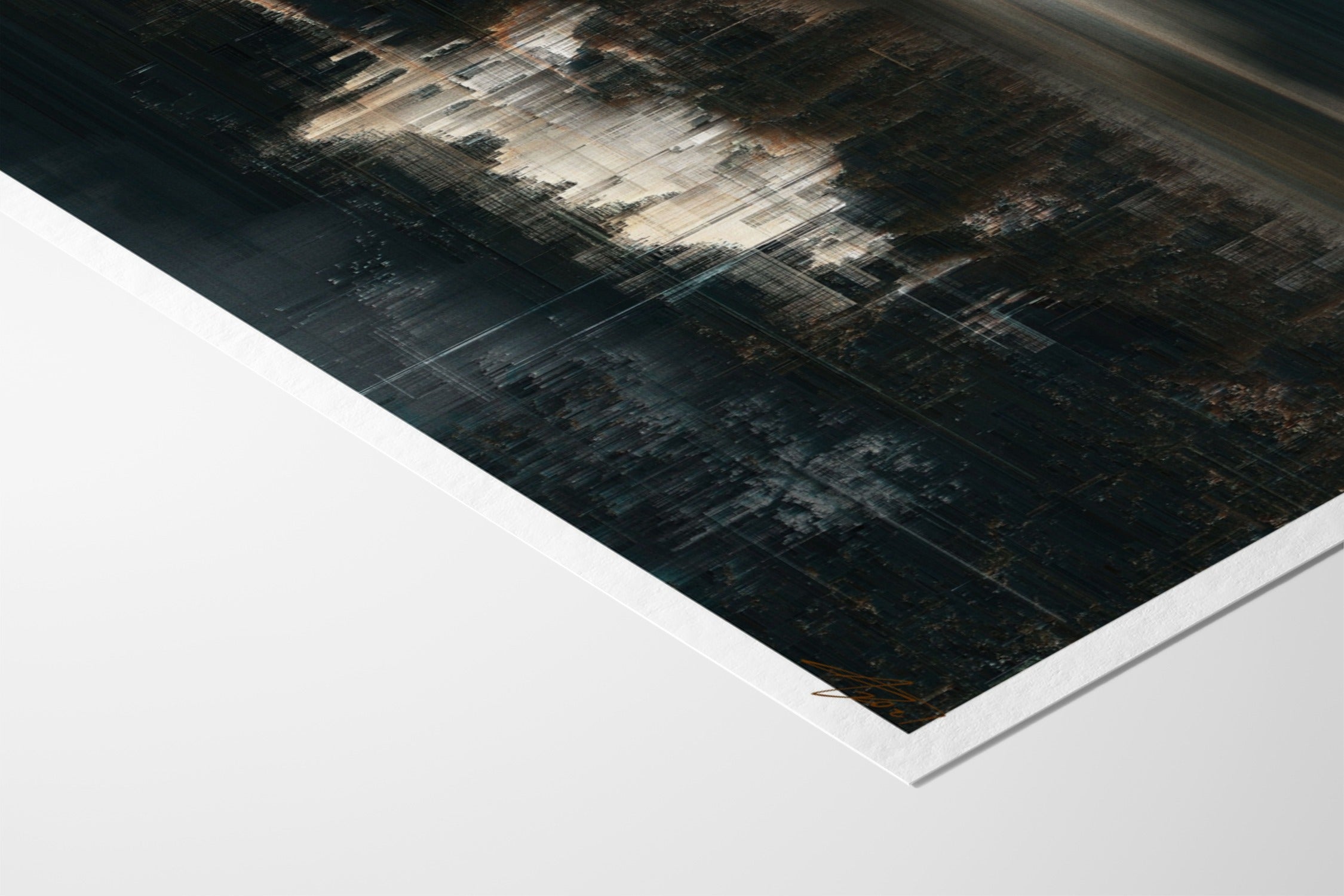 Glitch 21.317 - Reflection 01 - Aaron Borchardt - Fine Art Paper 200gsm |frame=Fine Art Paper 200gsm|