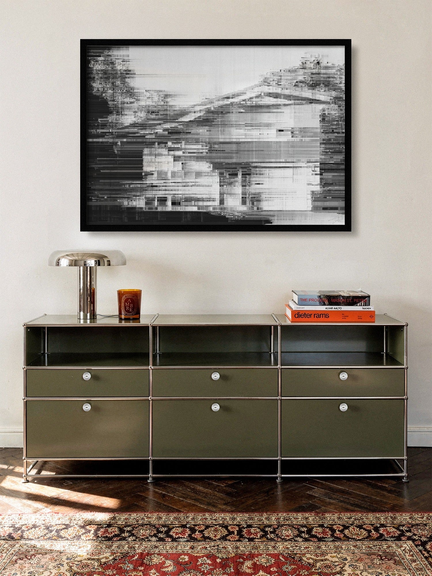 Glitch 21.910 - Mid-Century Modern - Aaron Borchardt - A_L_Black_140726 [Style = A_L_Black_140726] |frame=A_L_Black_140726| |type=lifestyle|