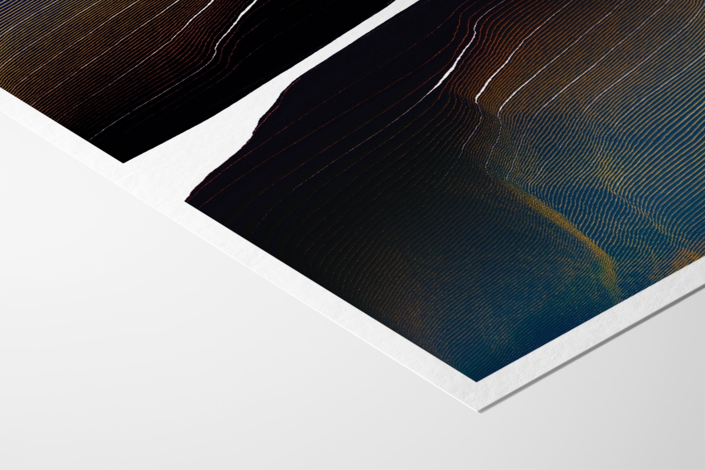 Glitch 24.1013 - Contours 02.2 - Aaron Borchardt - Fine Art Paper 200gsm |frame=Fine Art Paper 200gsm|