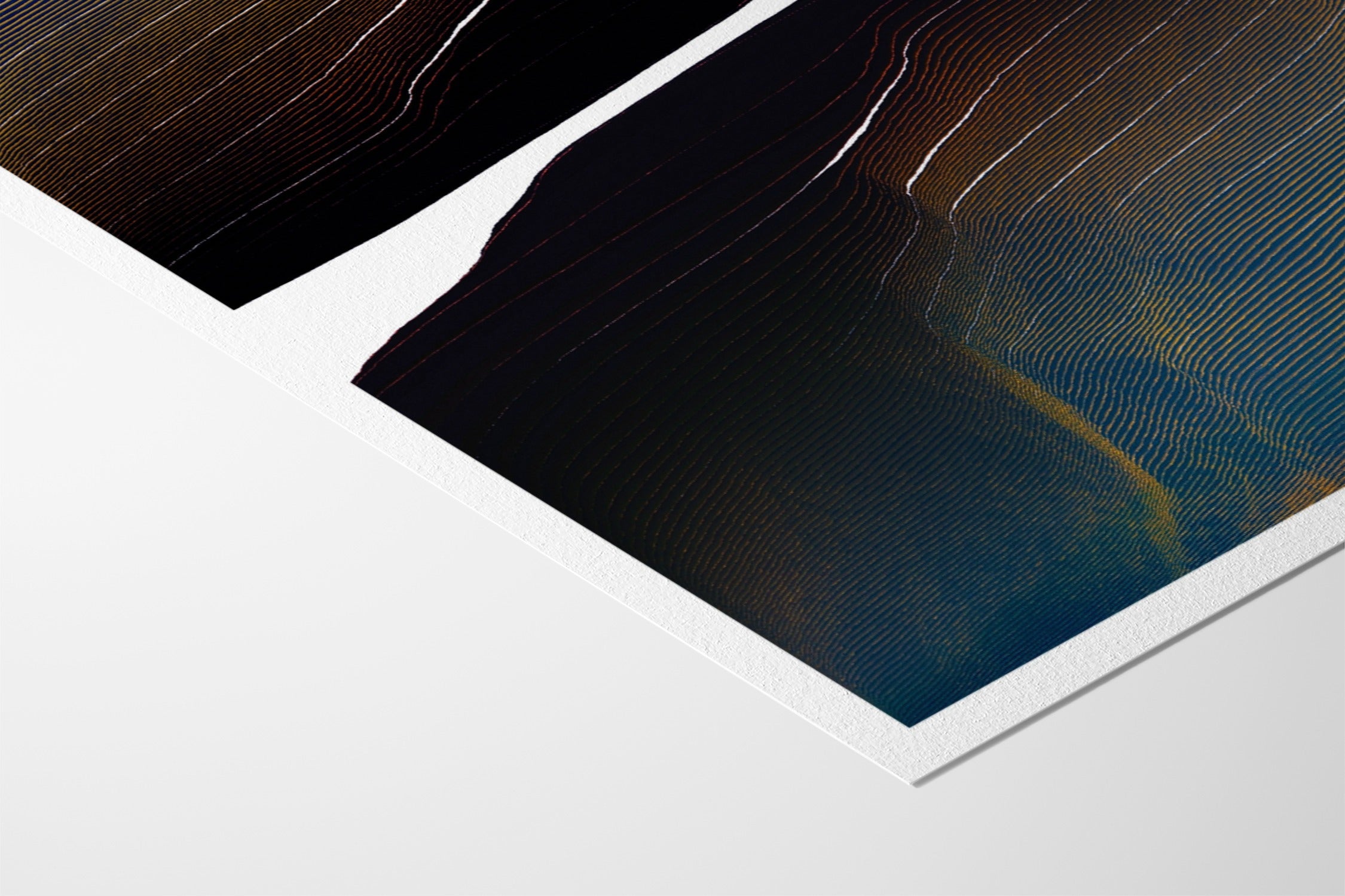 Glitch 24.1013 - Contours 02.2 - Aaron Borchardt - Hahnemuhle German Etching 310gsm |frame=Hahnemuhle German Etching 310gsm|