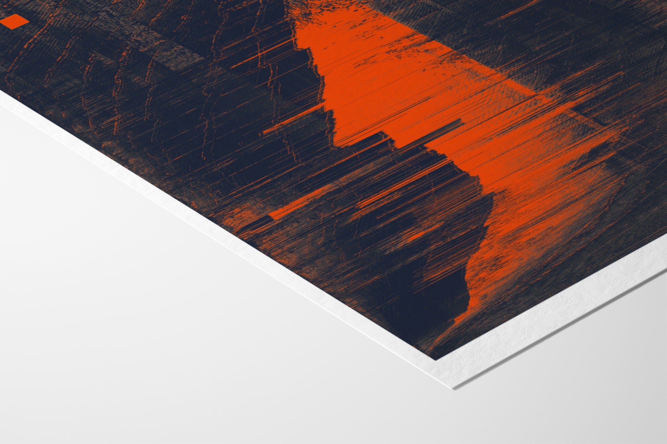 Glitch 25.410 - Rift - Aaron Borchardt - Fine Art Paper 200gsm |frame=Fine Art Paper 200gsm|