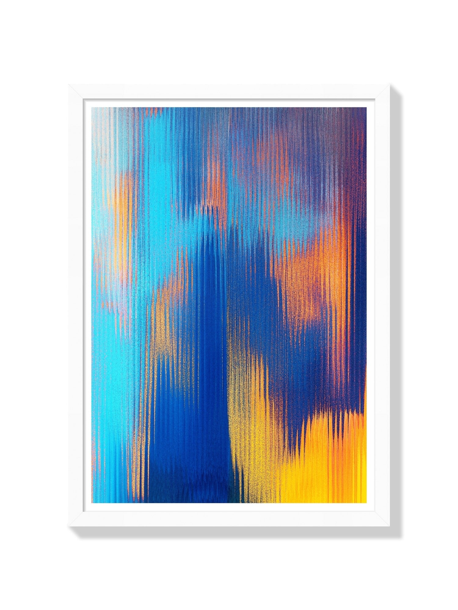 Glitch 25.731 - Through The Clouds - Aaron Borchardt - White Frame