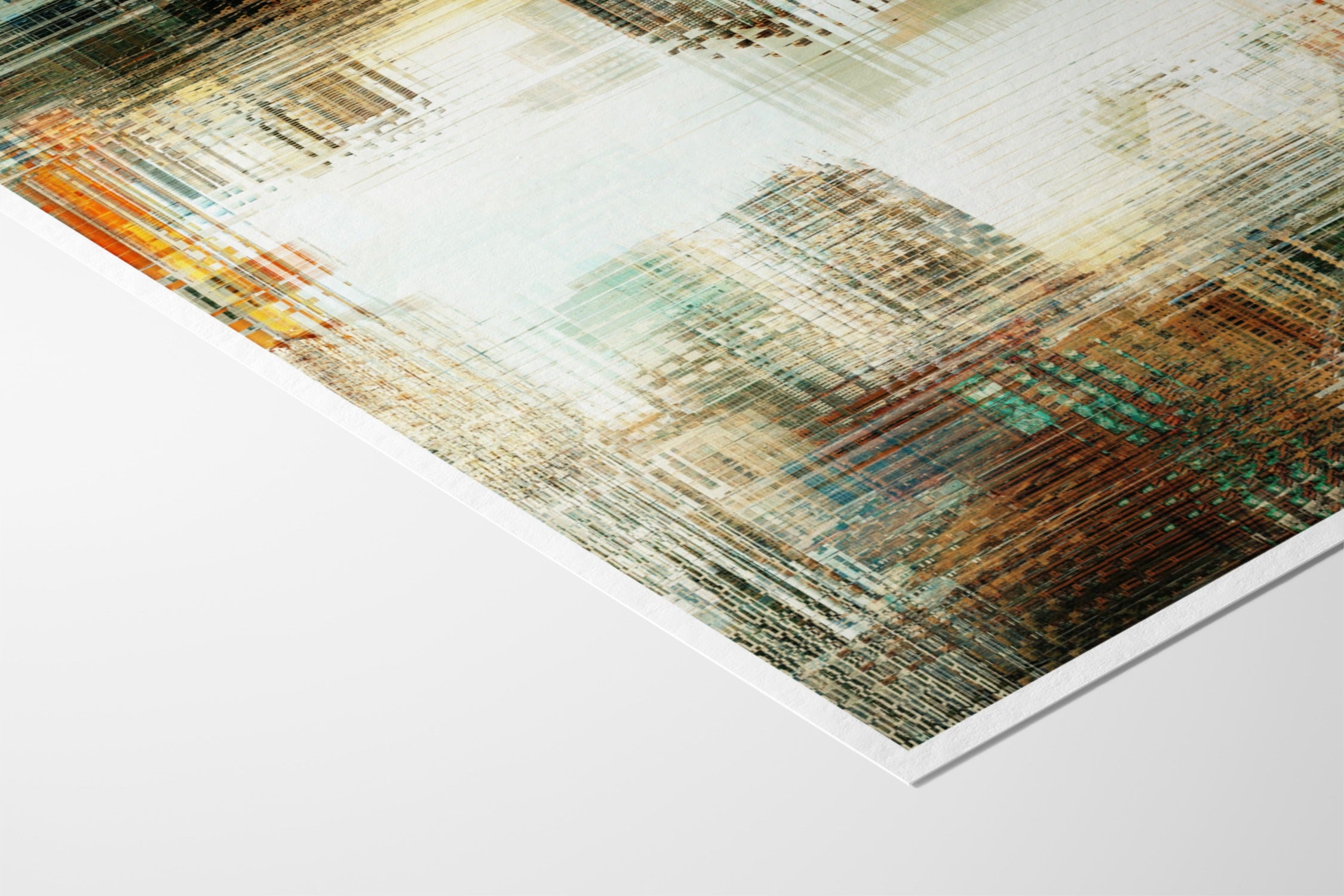 Glitch 25.806 - City Obscura - Aaron Borchardt - Fine Art Paper 200gsm |frame=Fine Art Paper 200gsm|