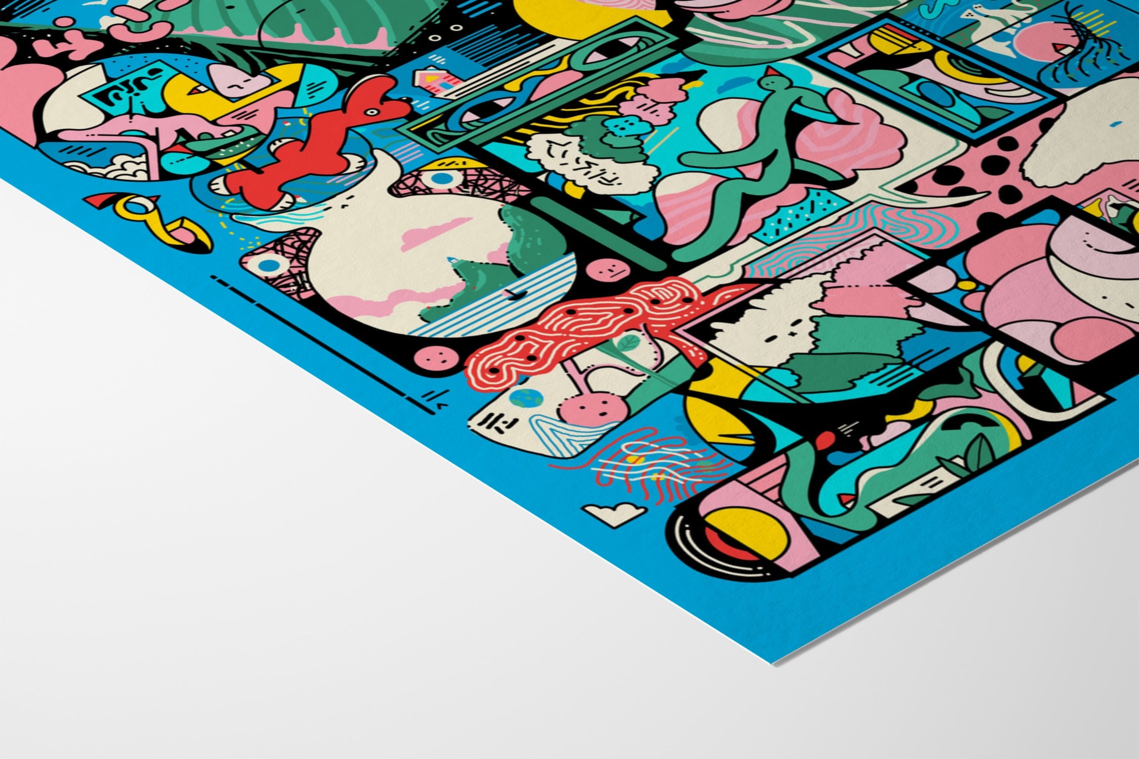 Gummyday - Ori Toor - Fine Art Paper 200gsm |frame=Fine Art Paper 200gsm|