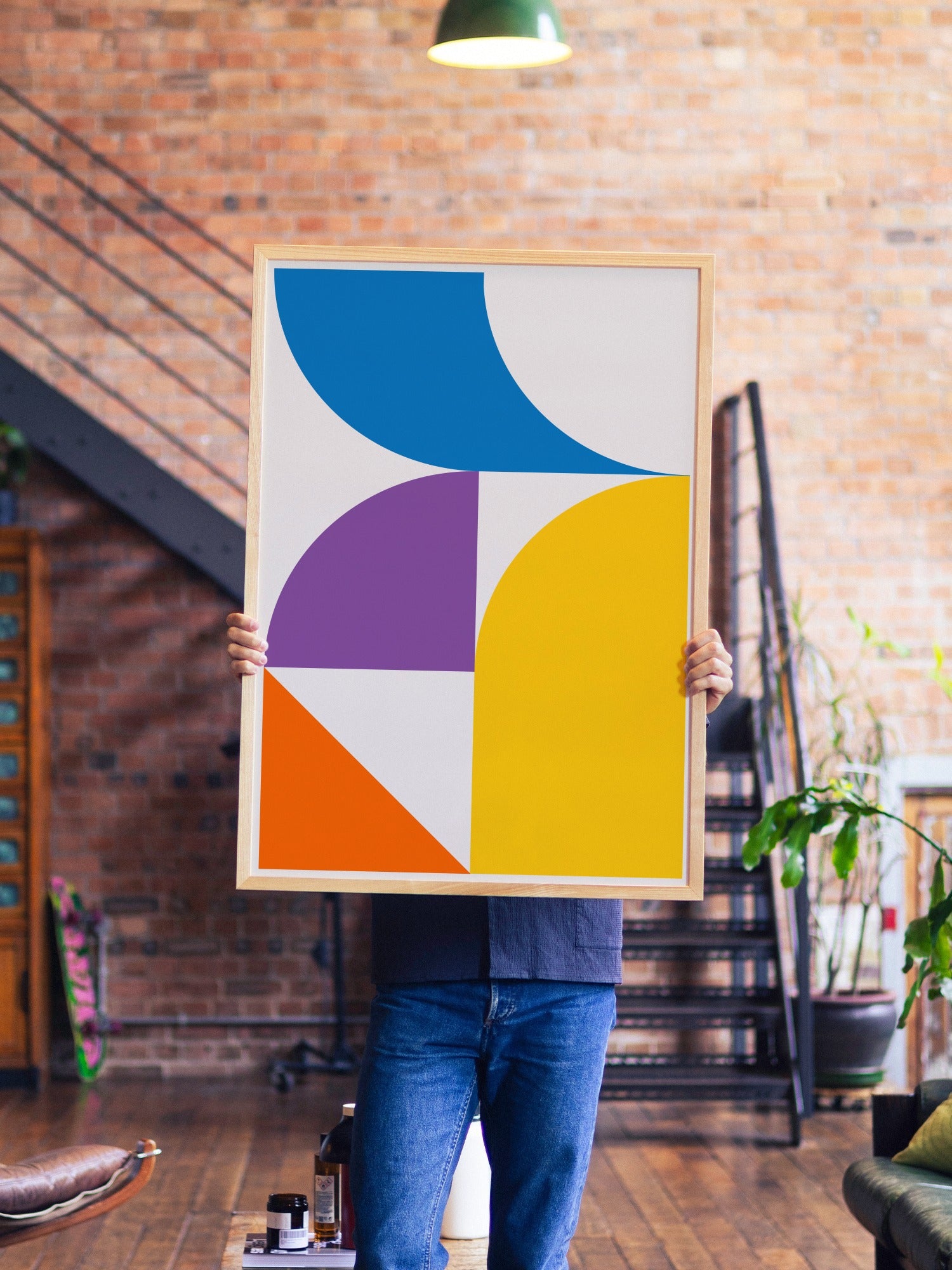 Hold - Linus Lohoff - A1 - Natural Wood Frame |frame=A1 - Natural Wood Frame| |type=lifestyle|