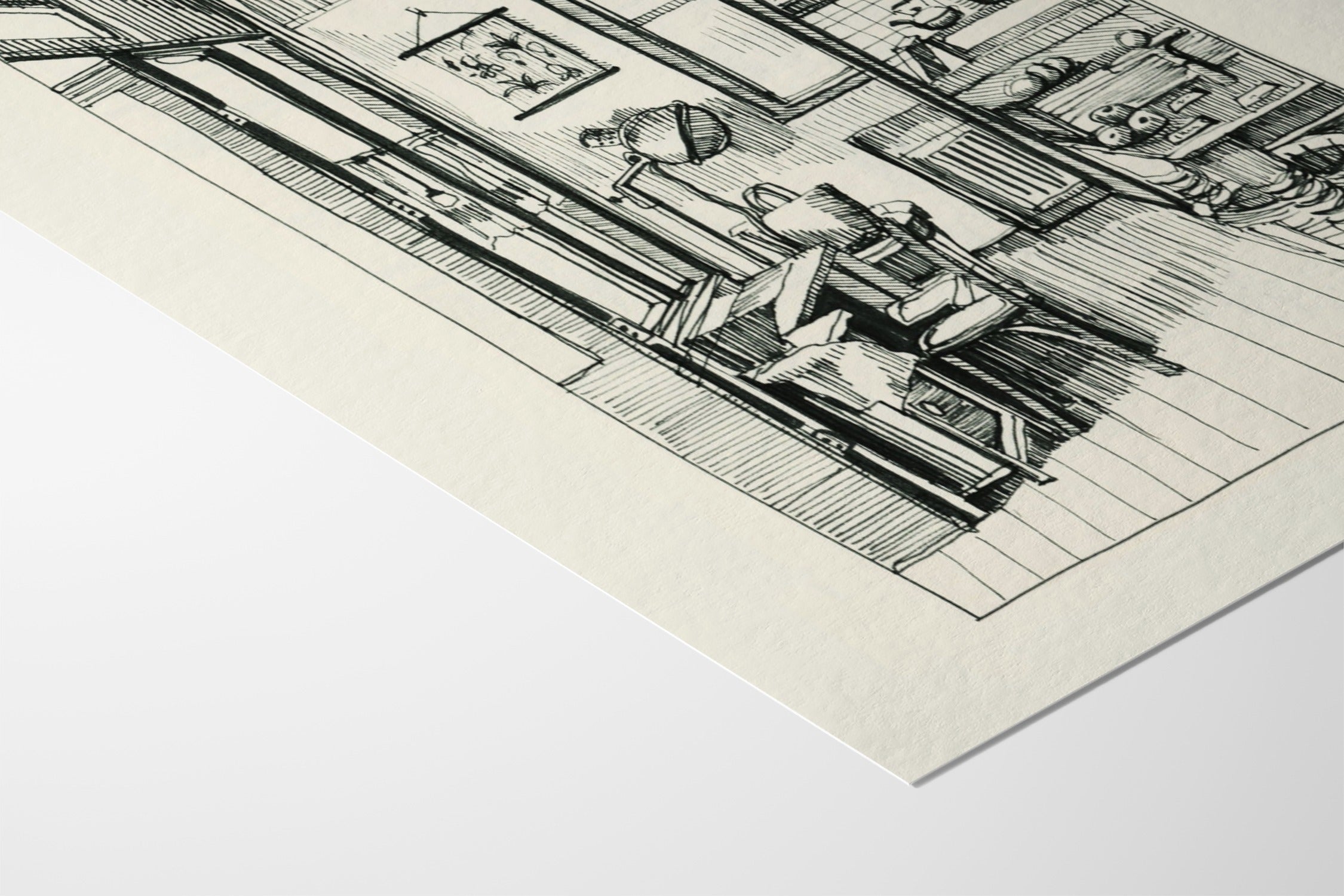 Interiors - Emma Louise - Fine Art Paper 200gsm |frame=Fine Art Paper 200gsm|