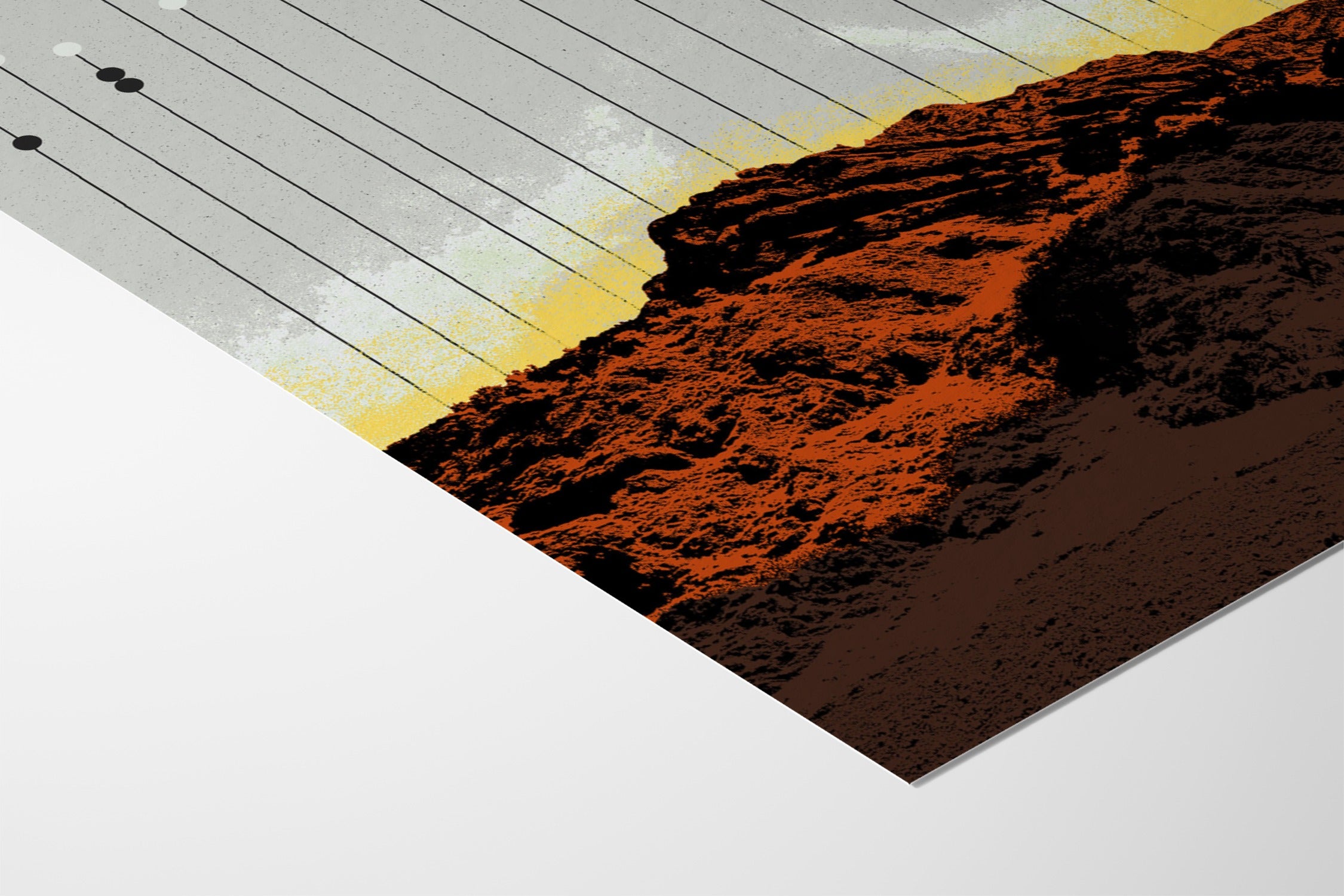 Krš - Dusan Lilic - Fine Art Paper 200gsm |frame=Fine Art Paper 200gsm|
