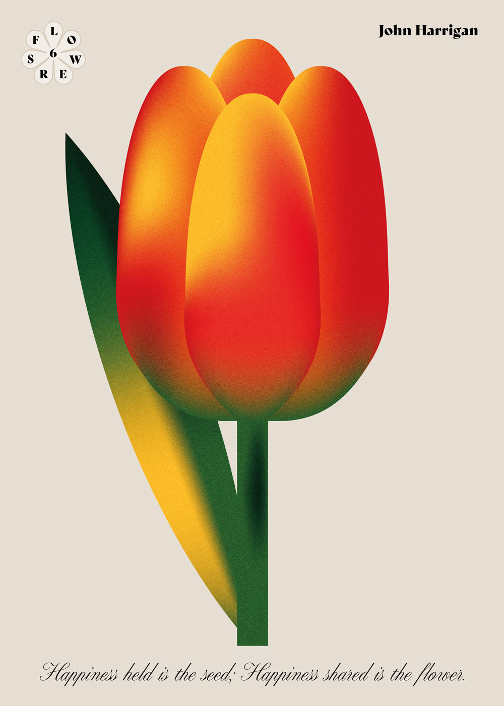Flower 6 - Happiness - Mario Carpe